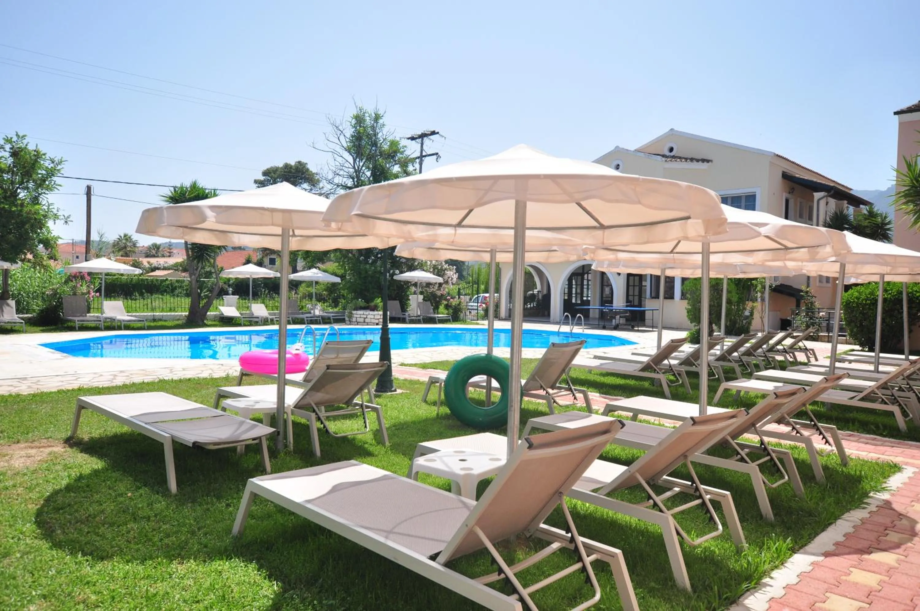 Swimming pool in Acharavi Garden