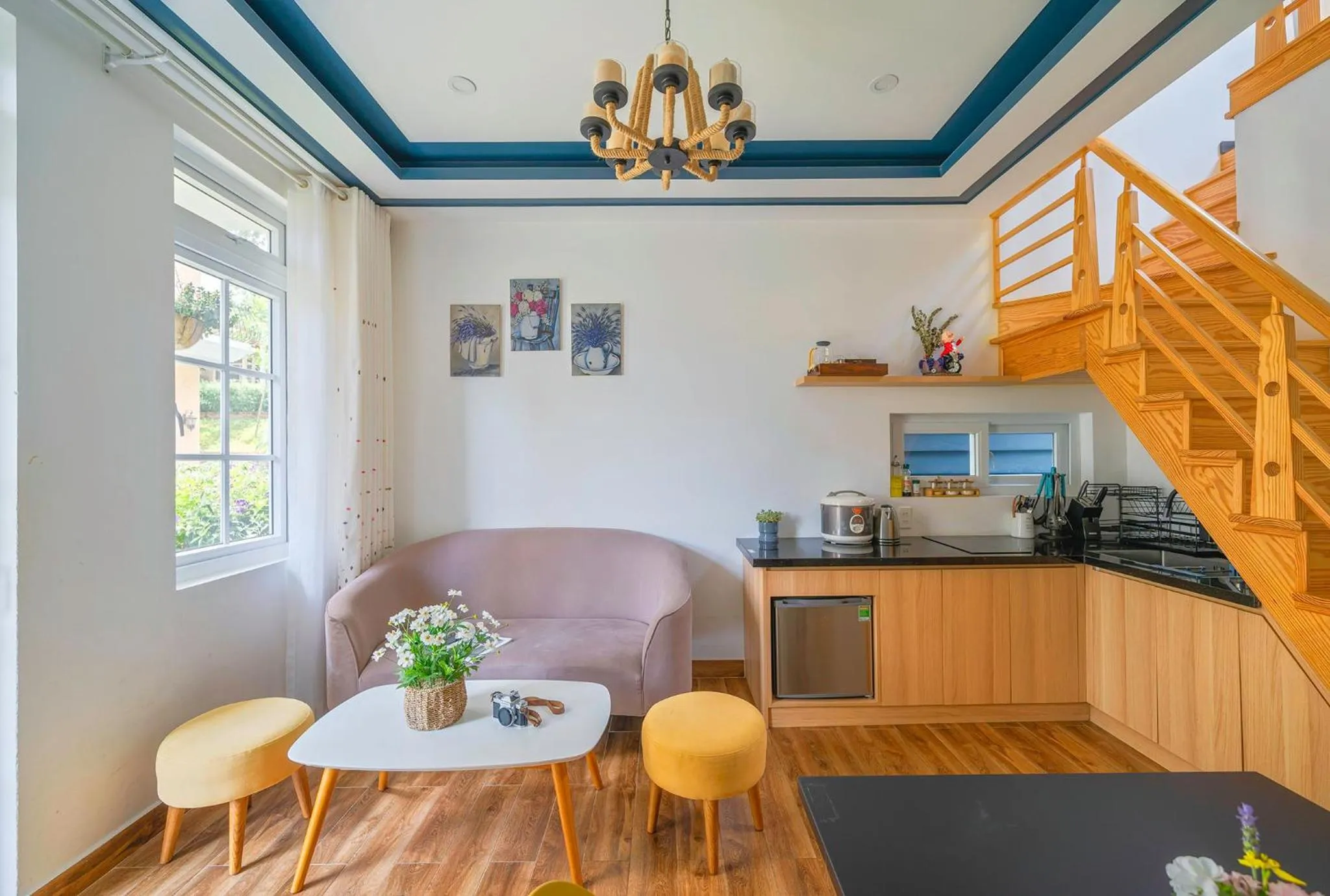 Kitchen or kitchenette in La Cle' Đà Lạt