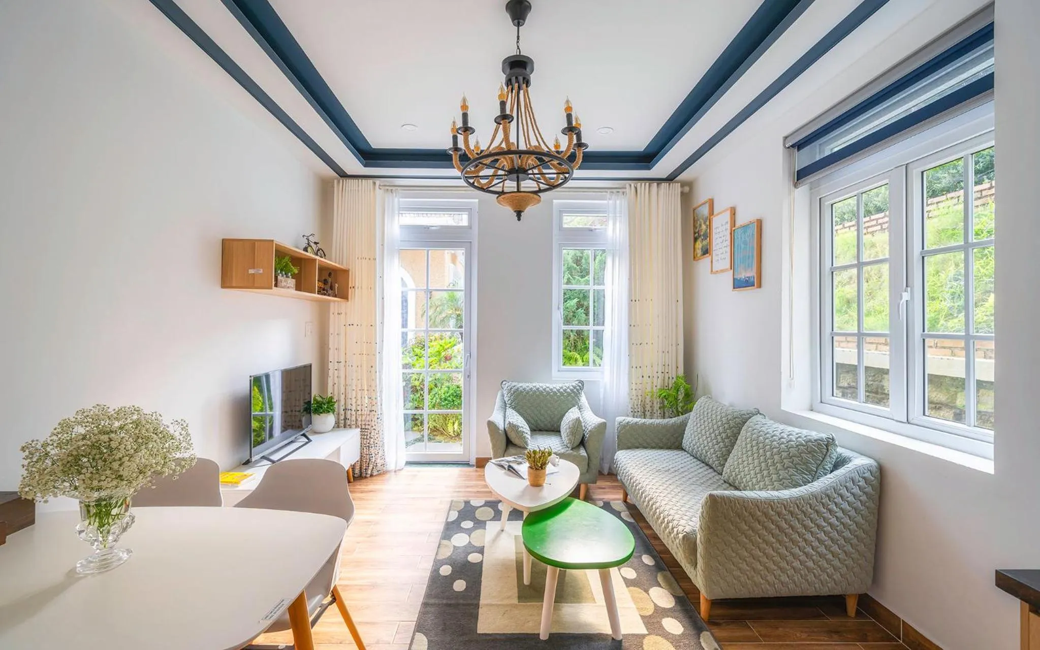 Living room in La Cle' Đà Lạt