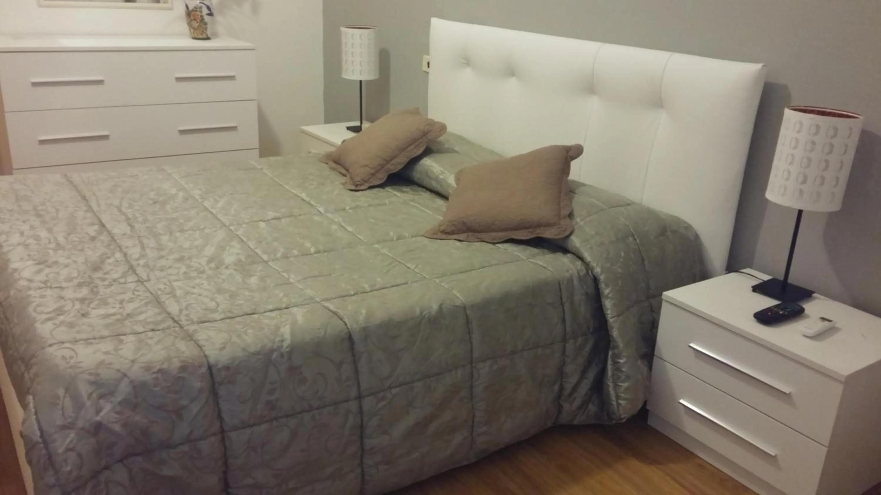 Bed in Hotel Ariston