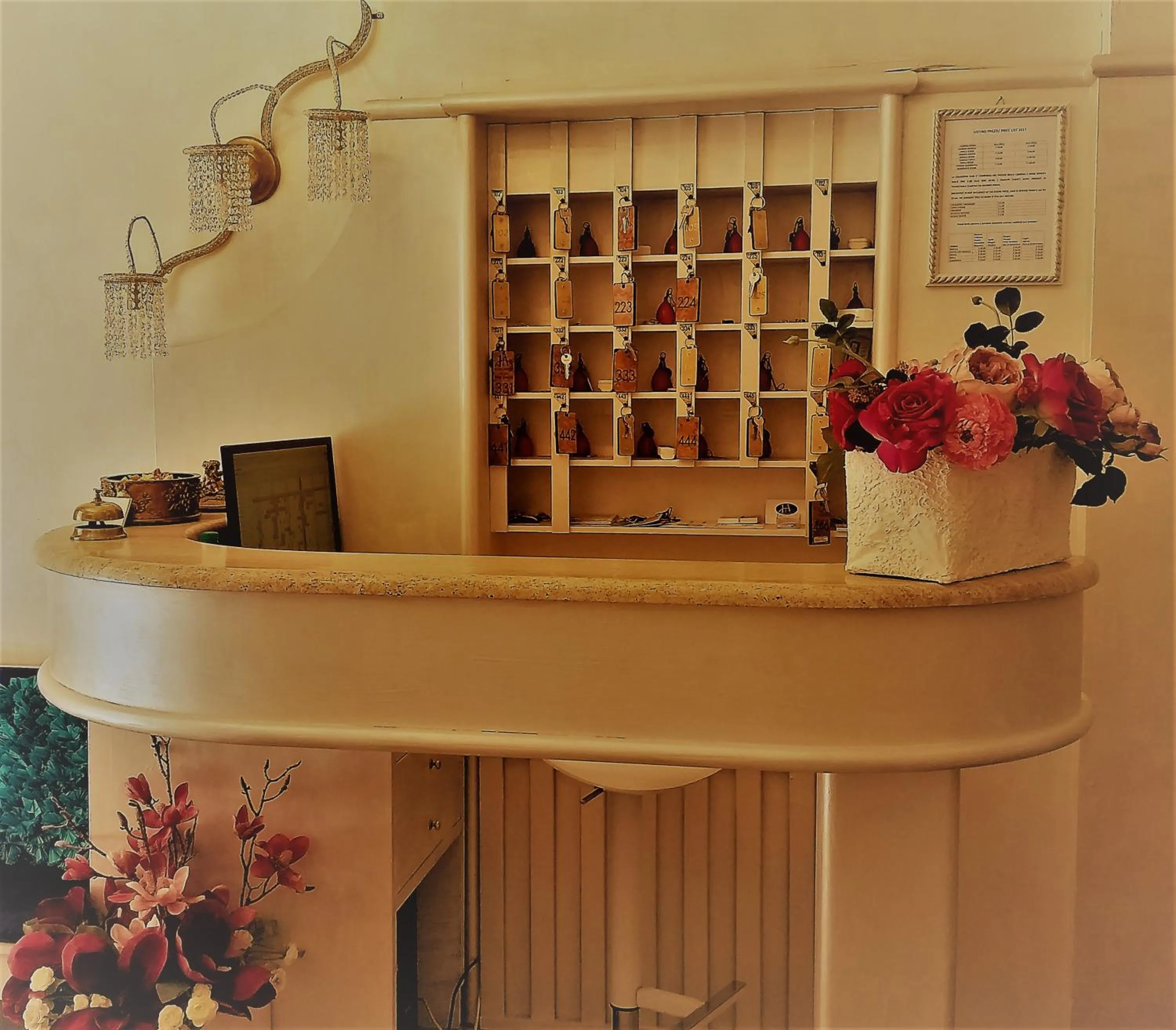 Lobby or reception in Hotel Ariston