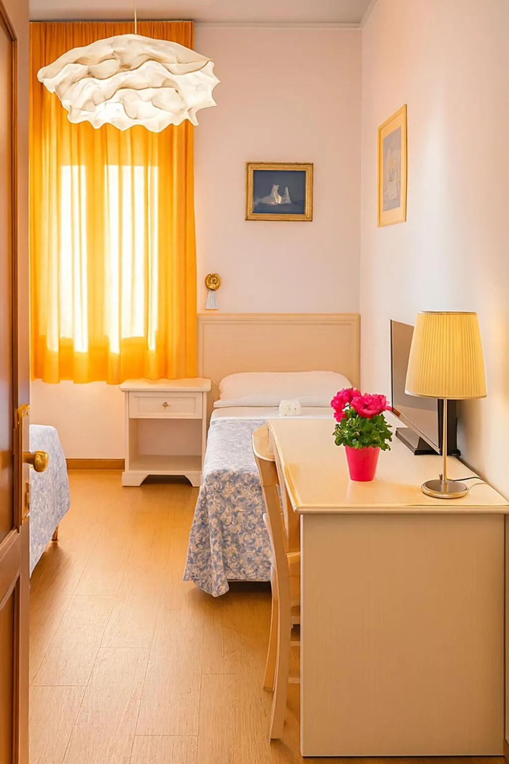 Bed in Hotel Ariston