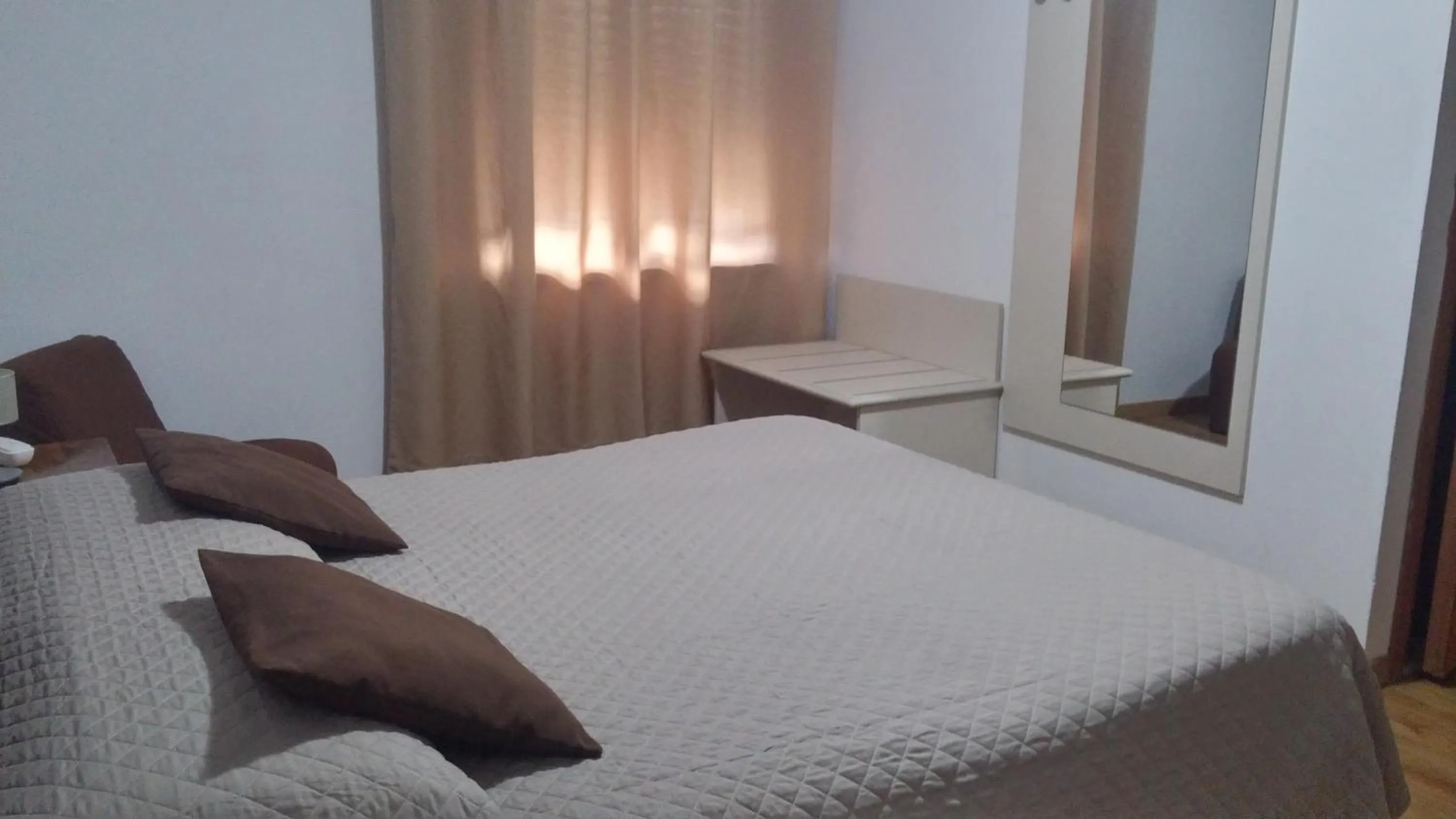 Bed in Hotel Ariston