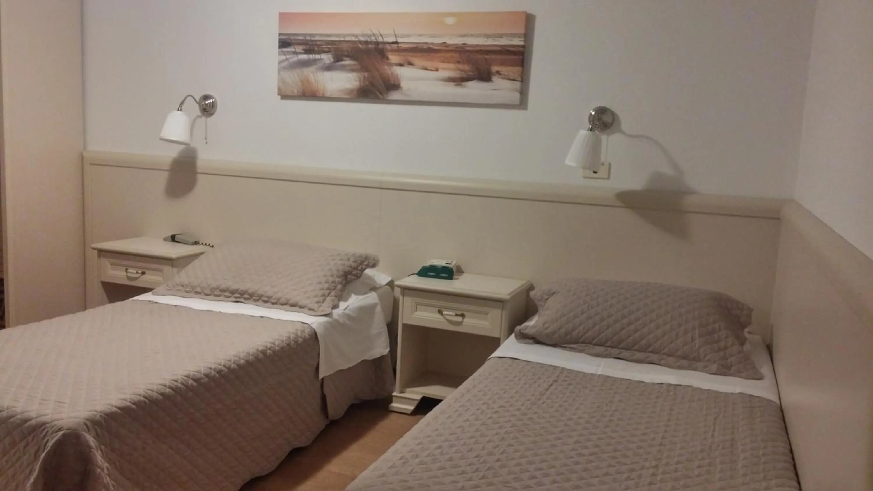 Bed in Hotel Ariston