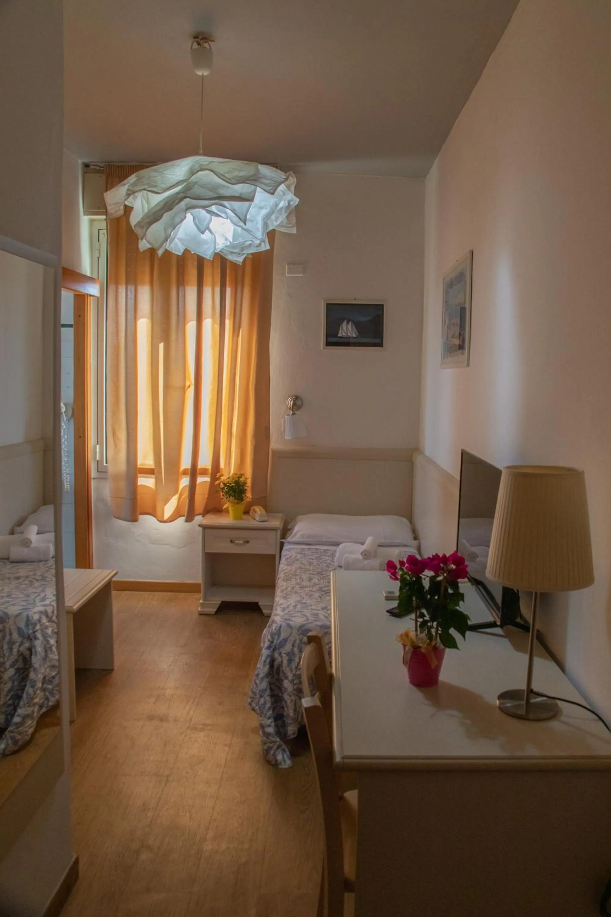 Bed in Hotel Ariston