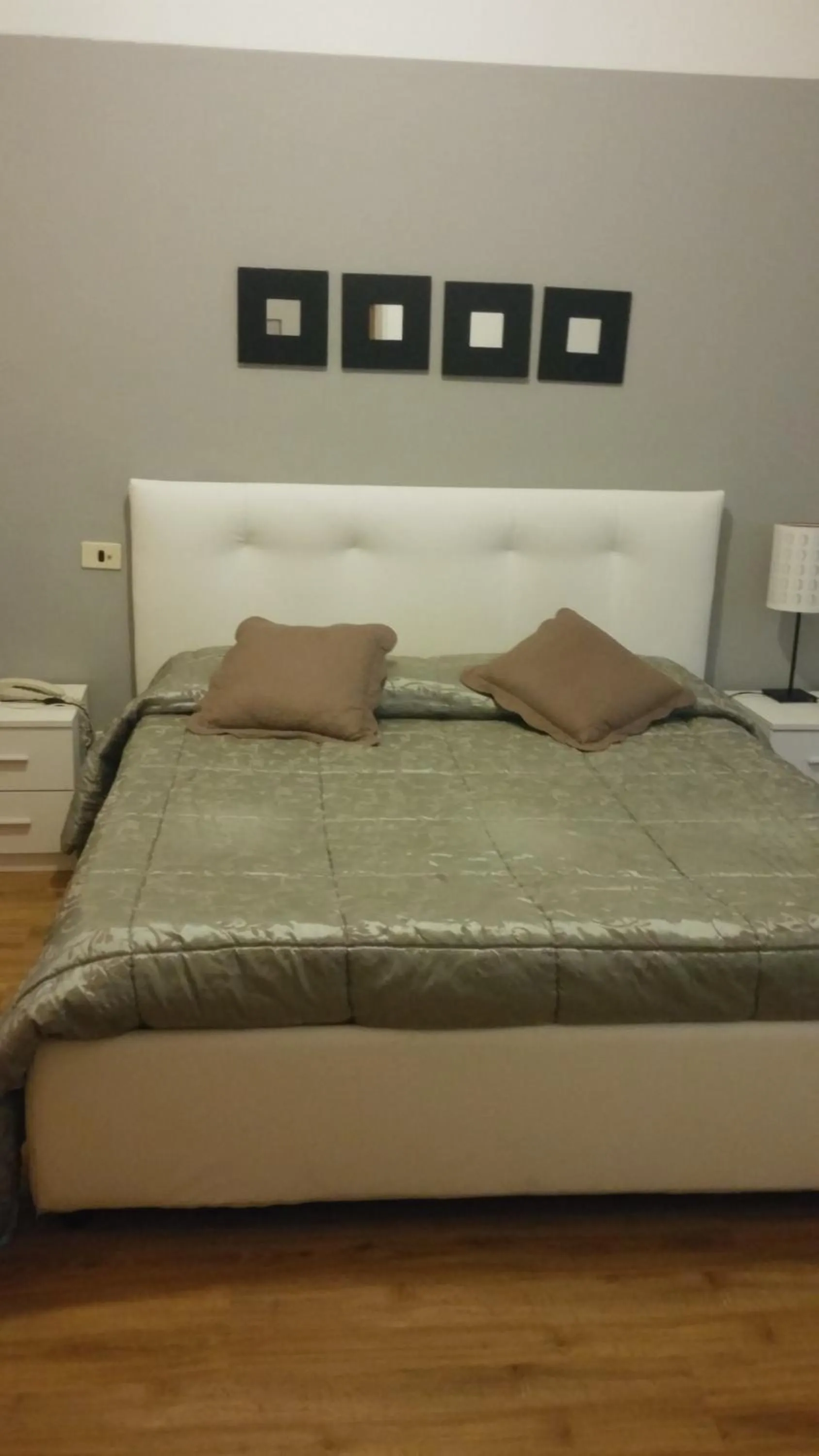 Bed in Hotel Ariston