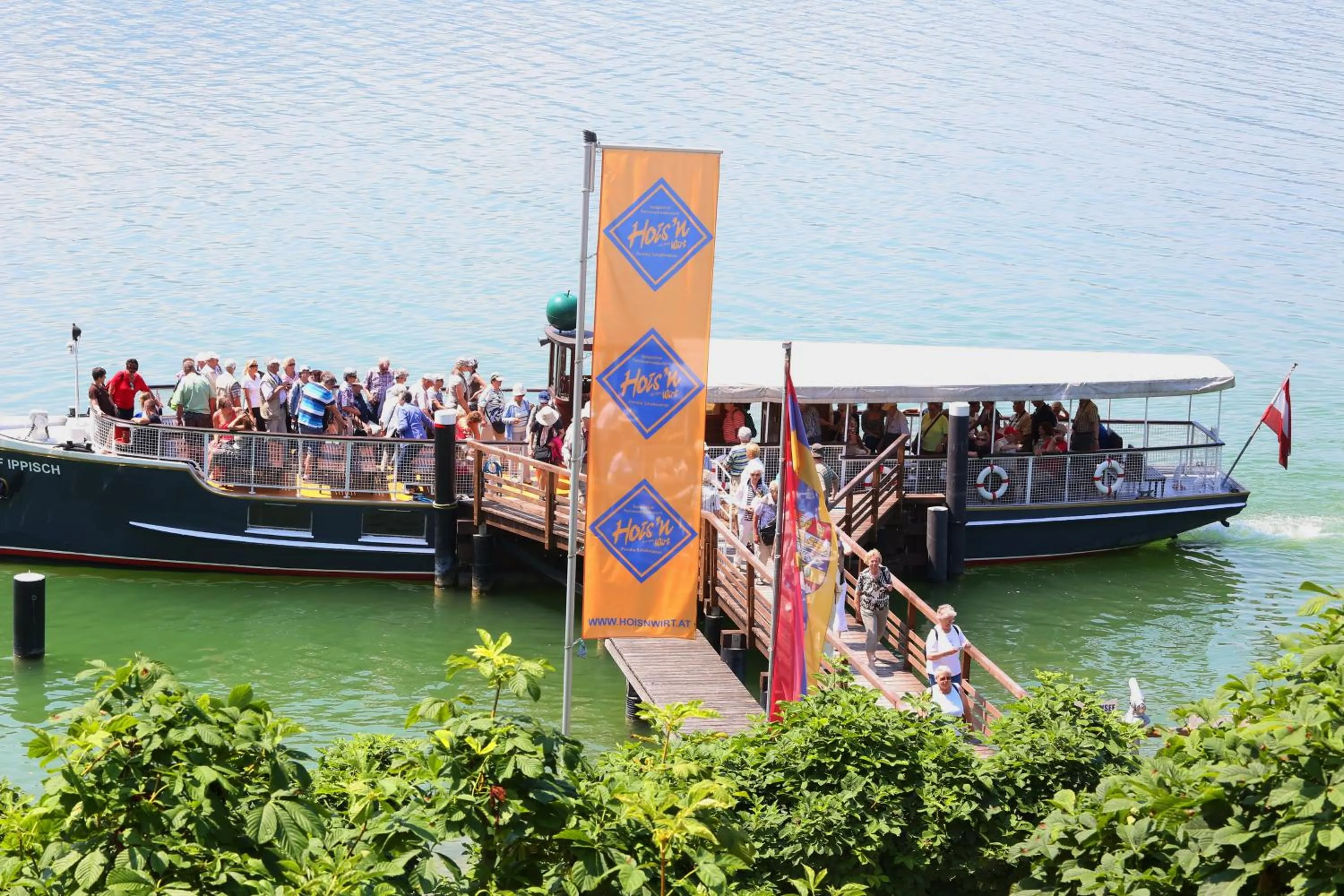 Garden in Seegasthof Hois'n Wirt - Hotel mit Wellnessbereich