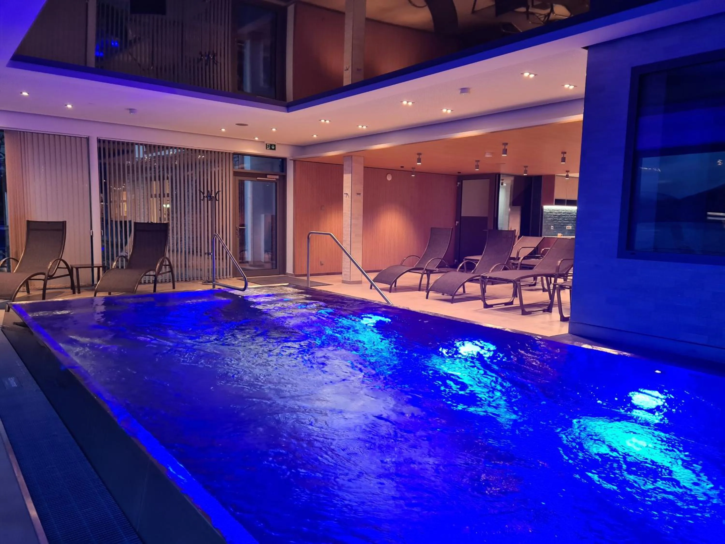 Pool view in Seegasthof Hois'n Wirt - Hotel mit Wellnessbereich