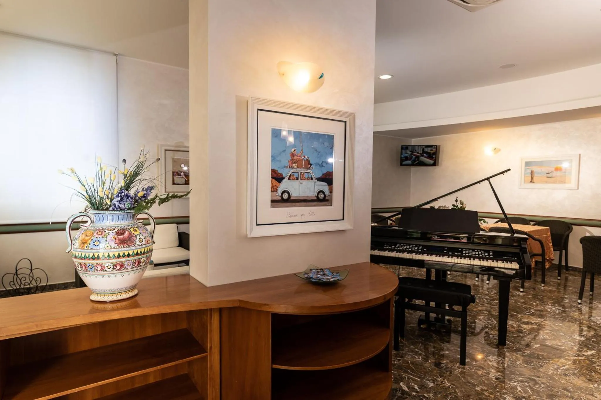 Lobby or reception in Hotel Florida