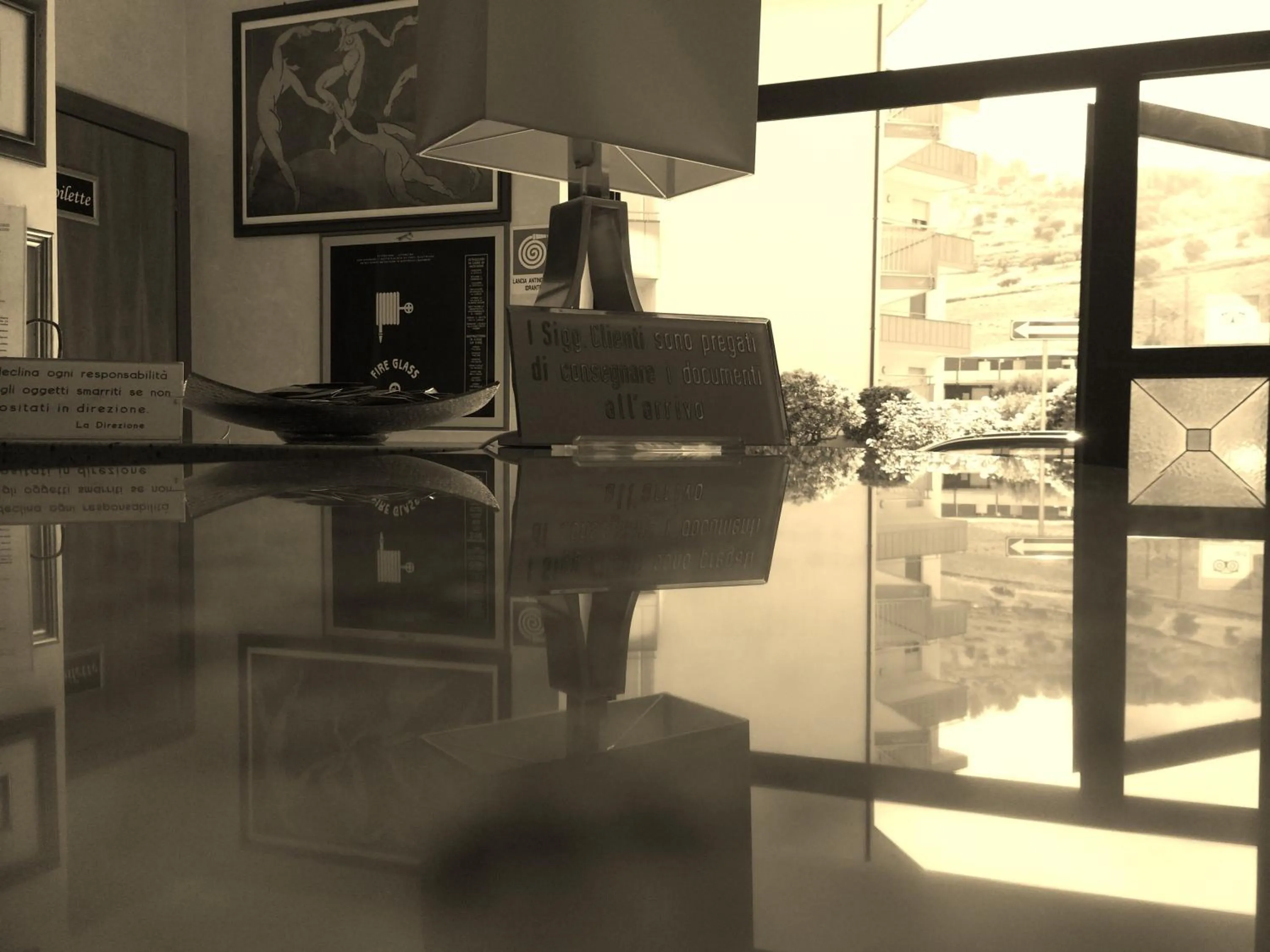 Lobby or reception in Hotel Florida