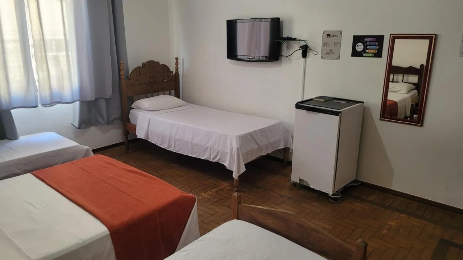 Bed in Pousada Barão Real