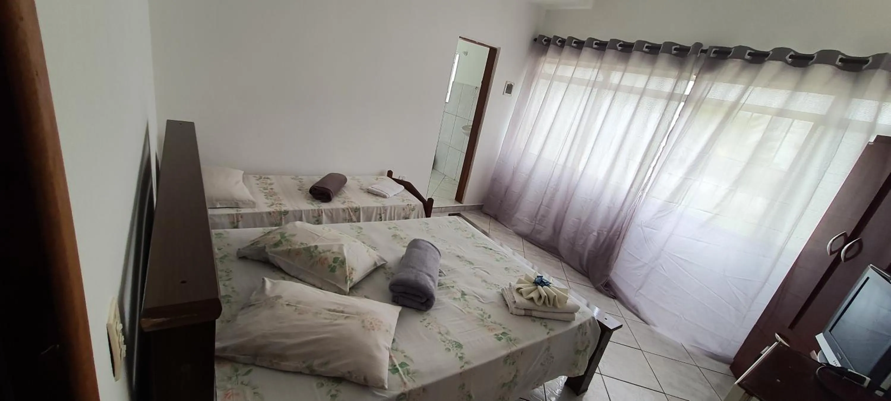 Bed in Pousada Barão Real