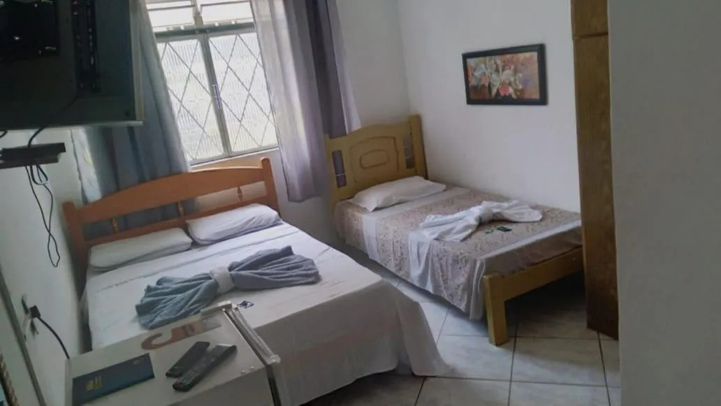 Bed in Pousada Barão Real