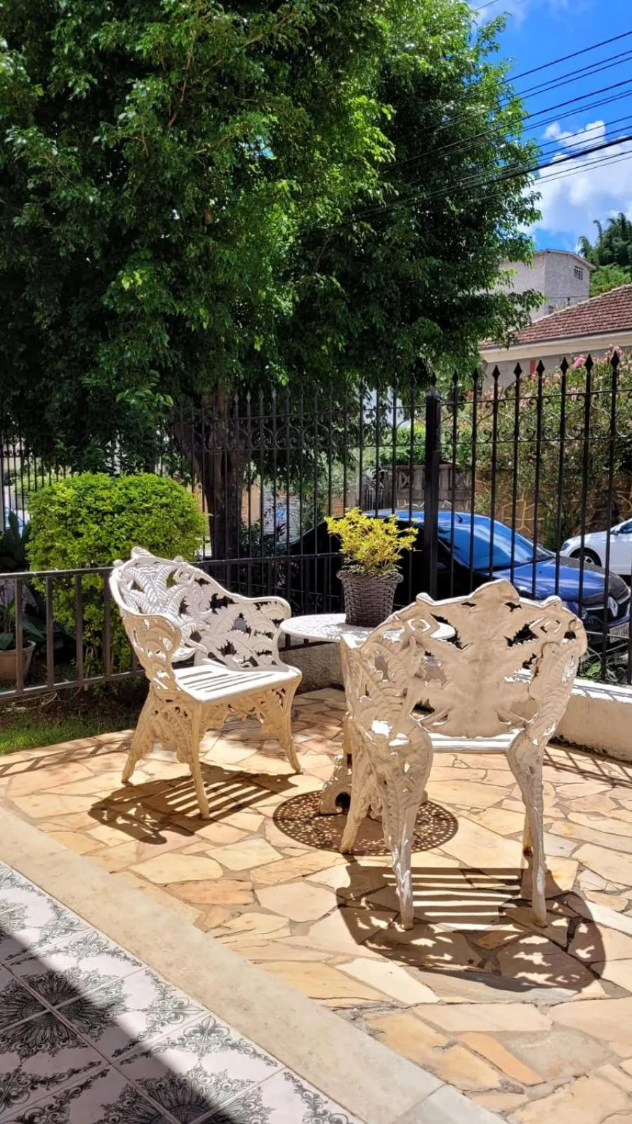 Patio in Pousada Barão Real