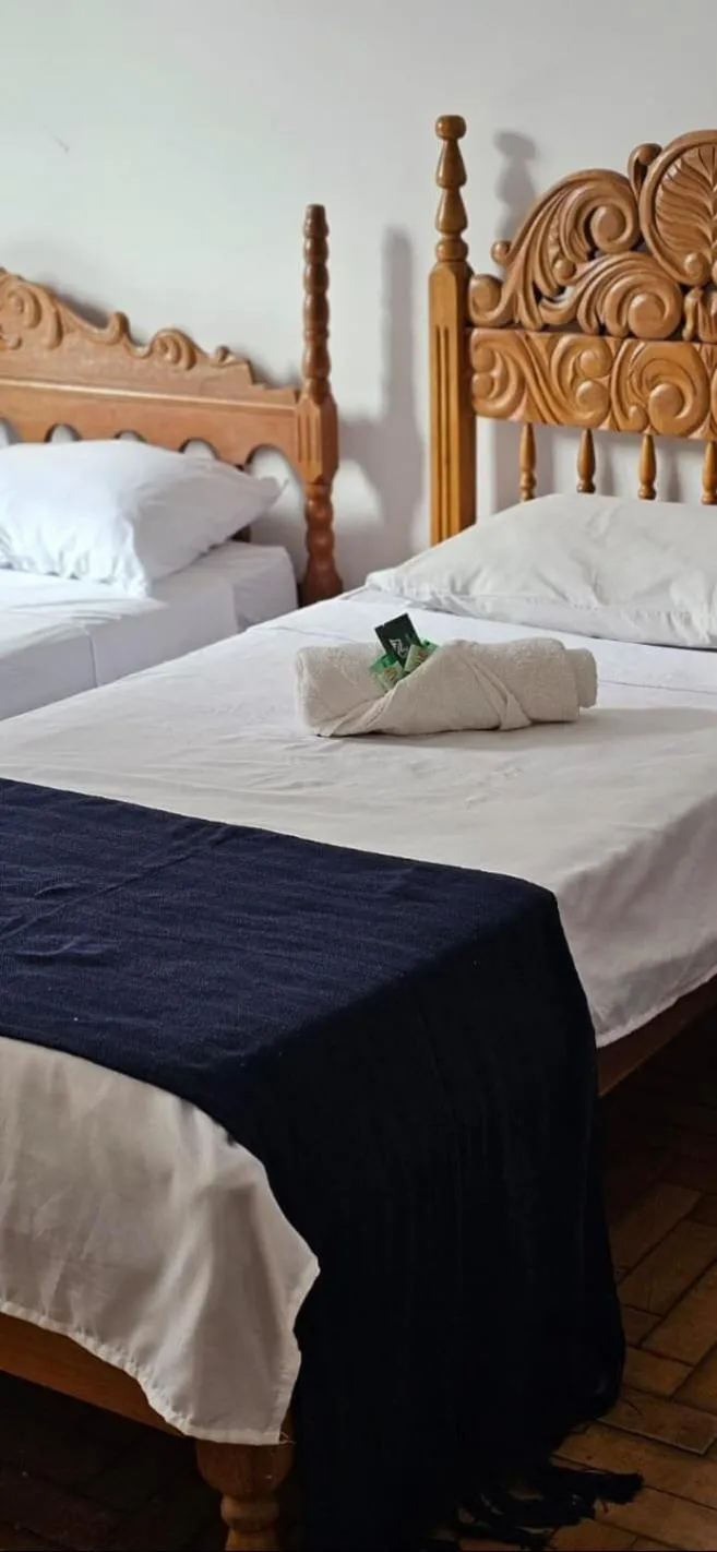 Bed in Pousada Barão Real