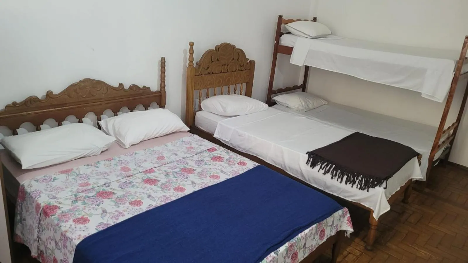 Bed in Pousada Barão Real