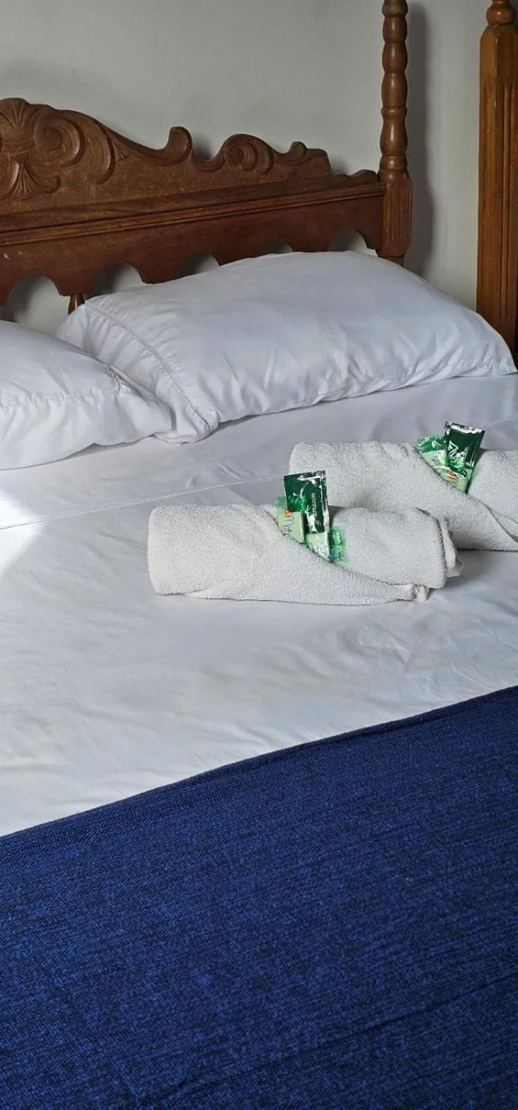 Bed in Pousada Barão Real
