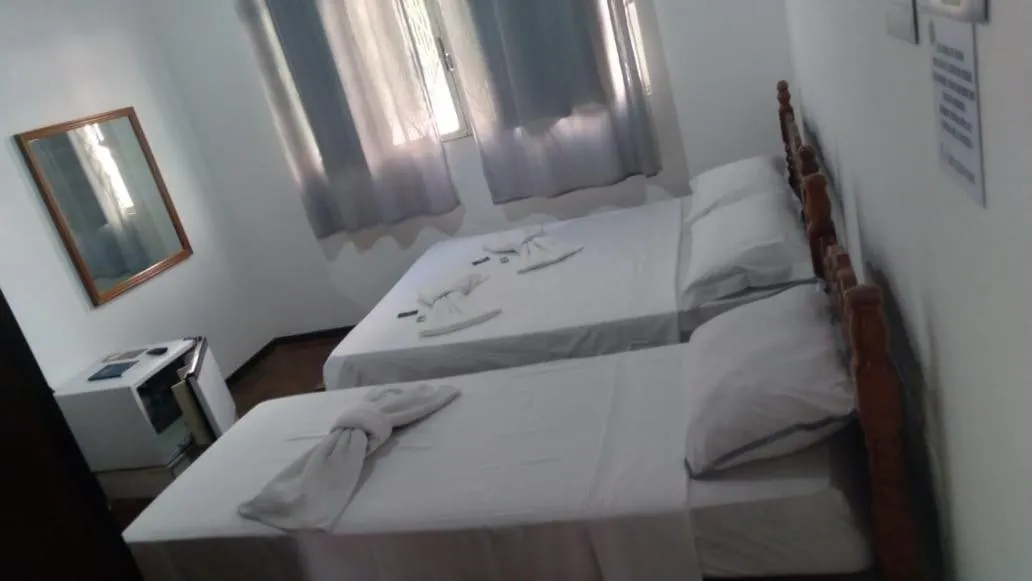 Bed in Pousada Barão Real