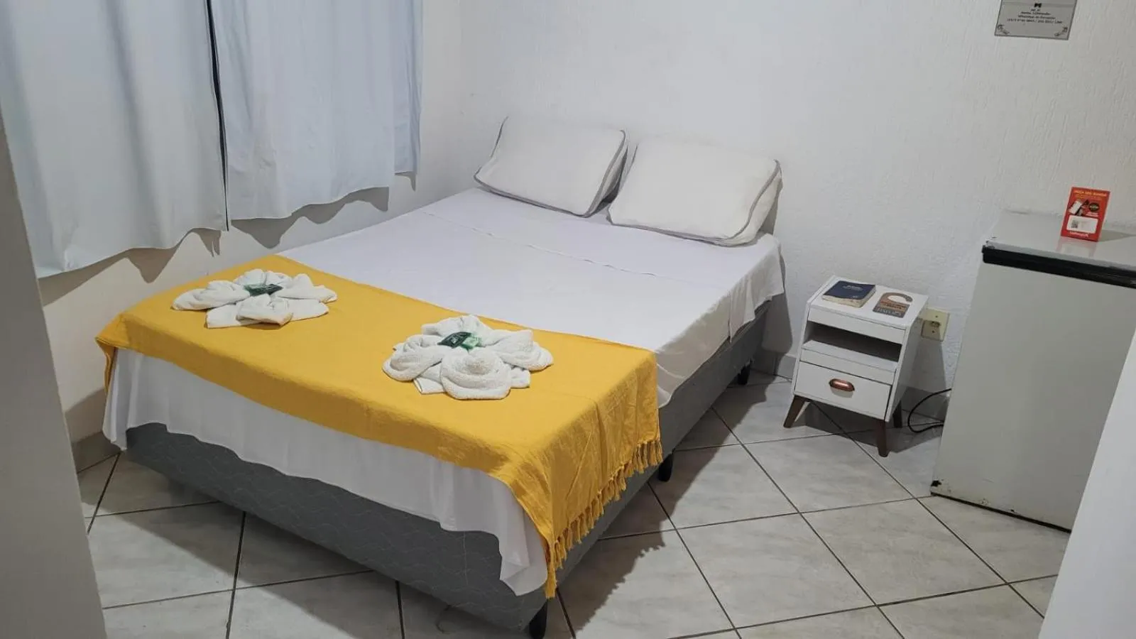 Bed in Pousada Barão Real