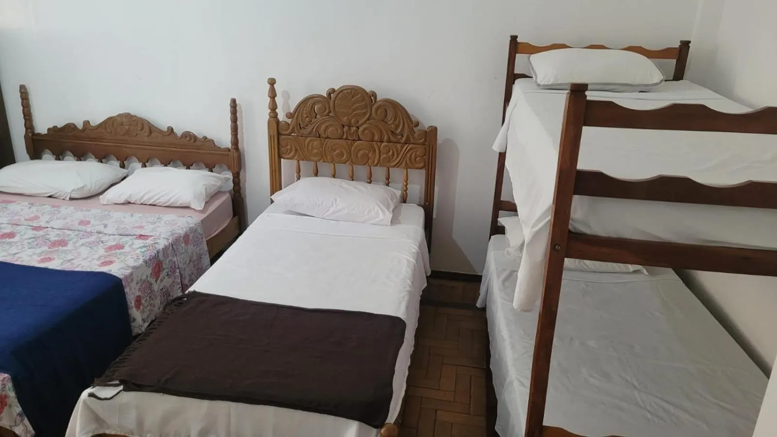 Bed in Pousada Barão Real