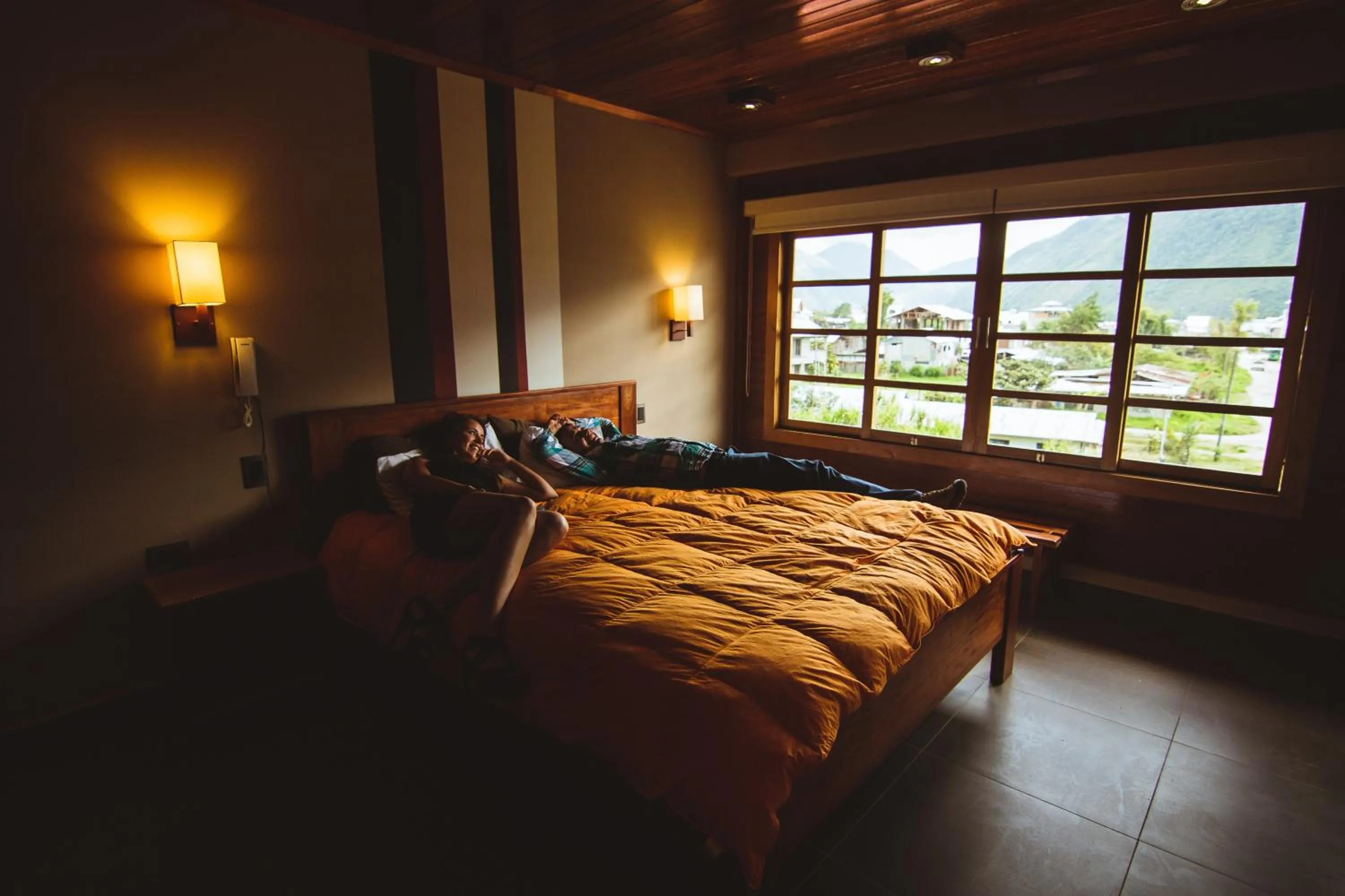 People, Bed in Hotel Heidinger