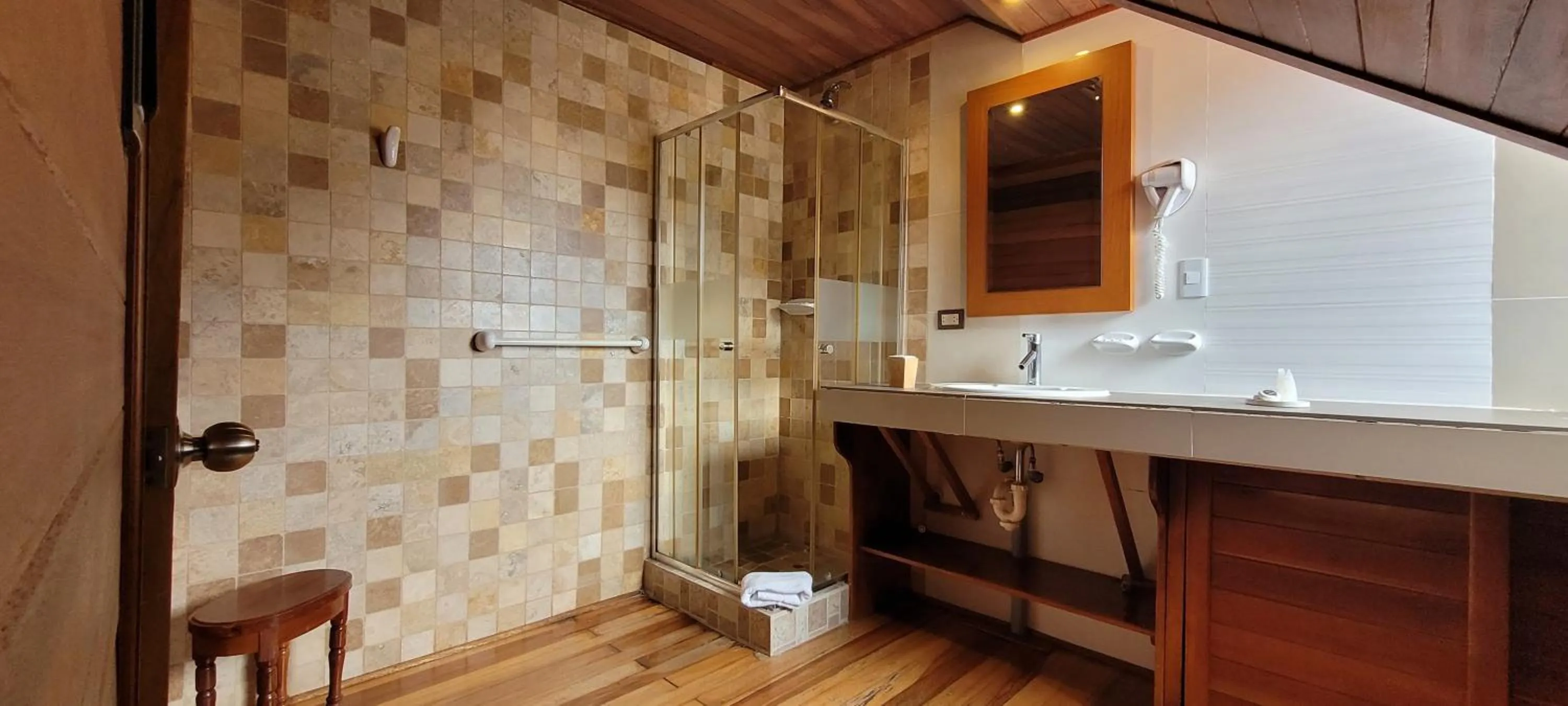 Bathroom in Hotel Heidinger