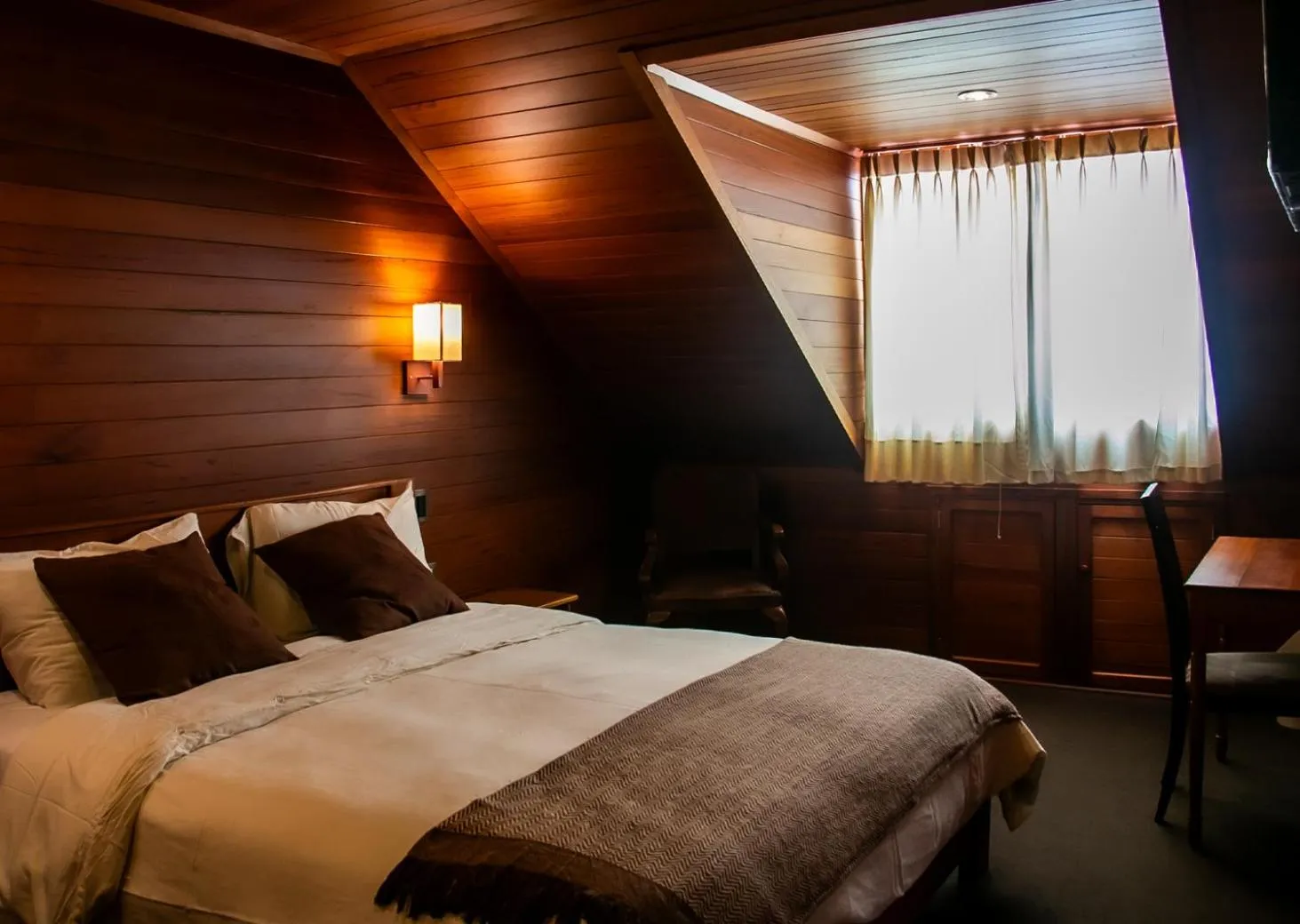 Bed in Hotel Heidinger