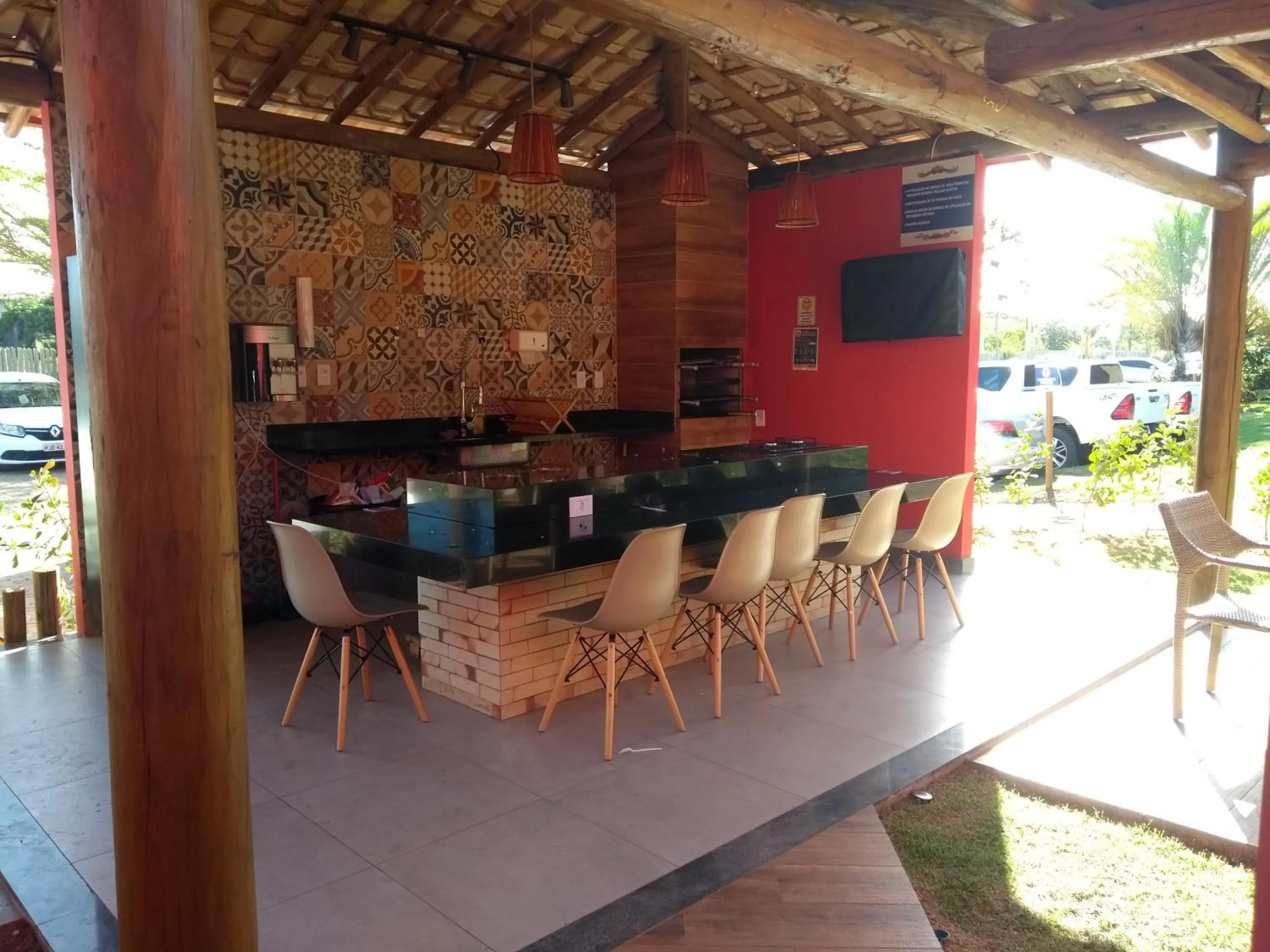 BBQ facilities in Itacimirim - Quinta das Lagoas Residence