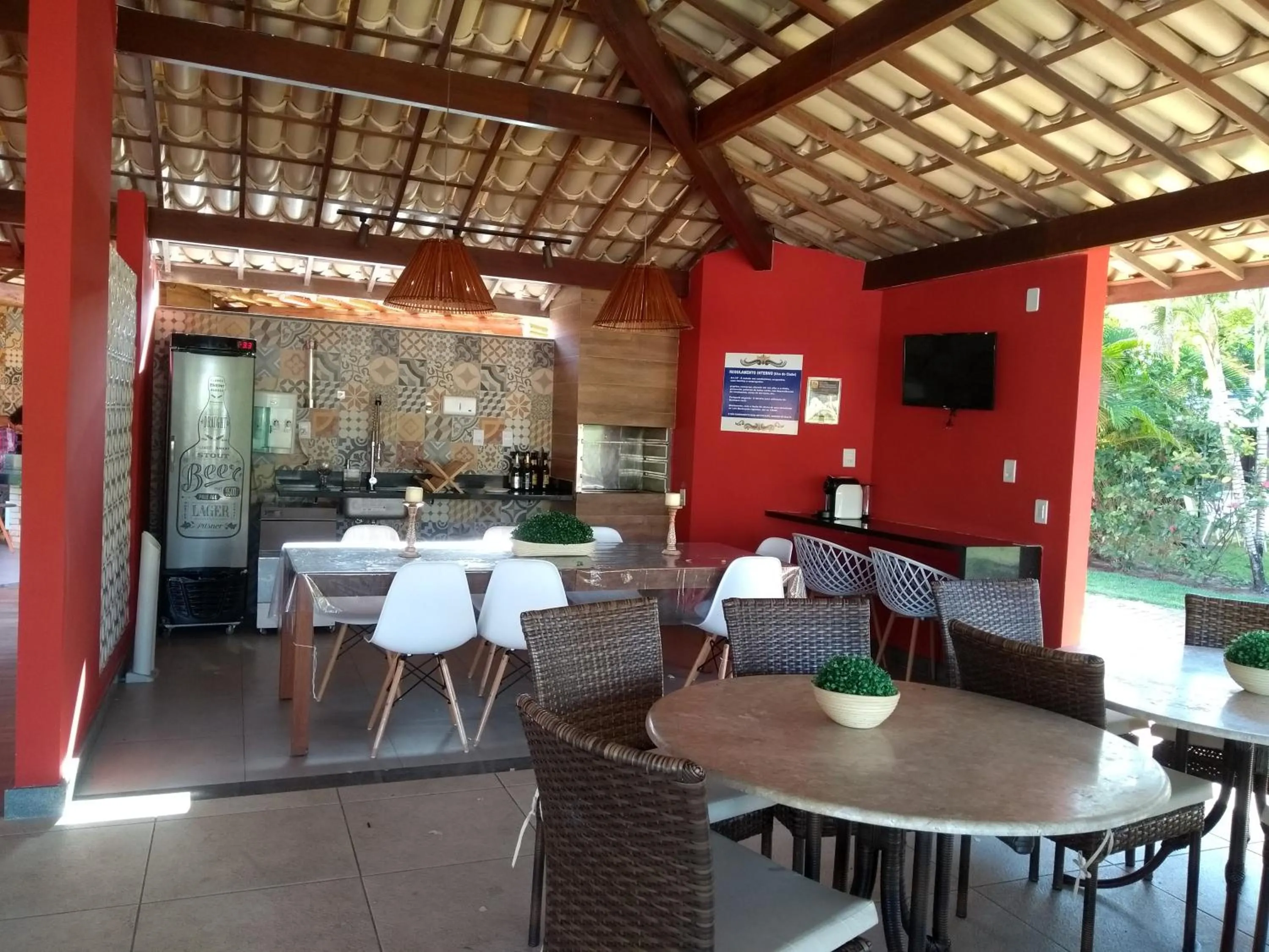 BBQ facilities in Itacimirim - Quinta das Lagoas Residence