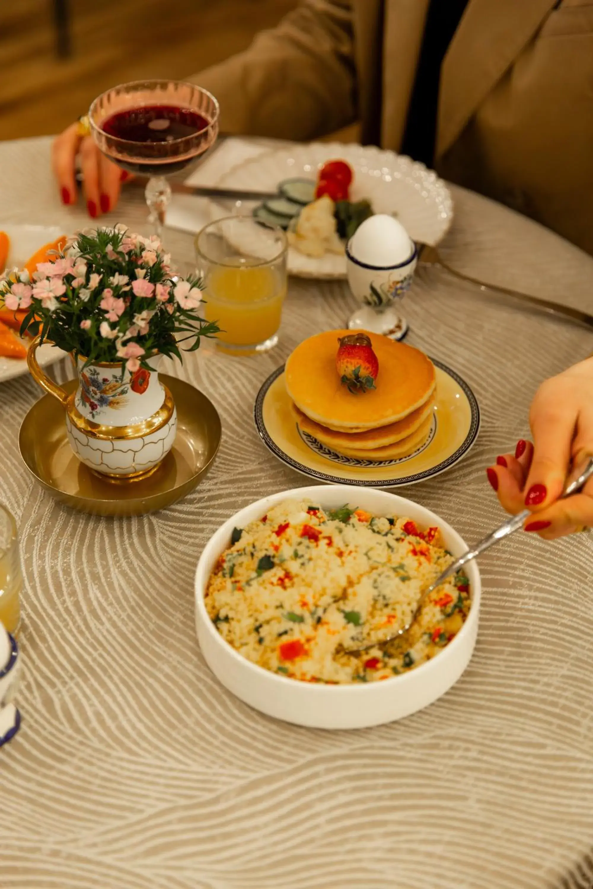 Food and drinks in Seventeen Rooms Food and drinks in Seventeen Rooms