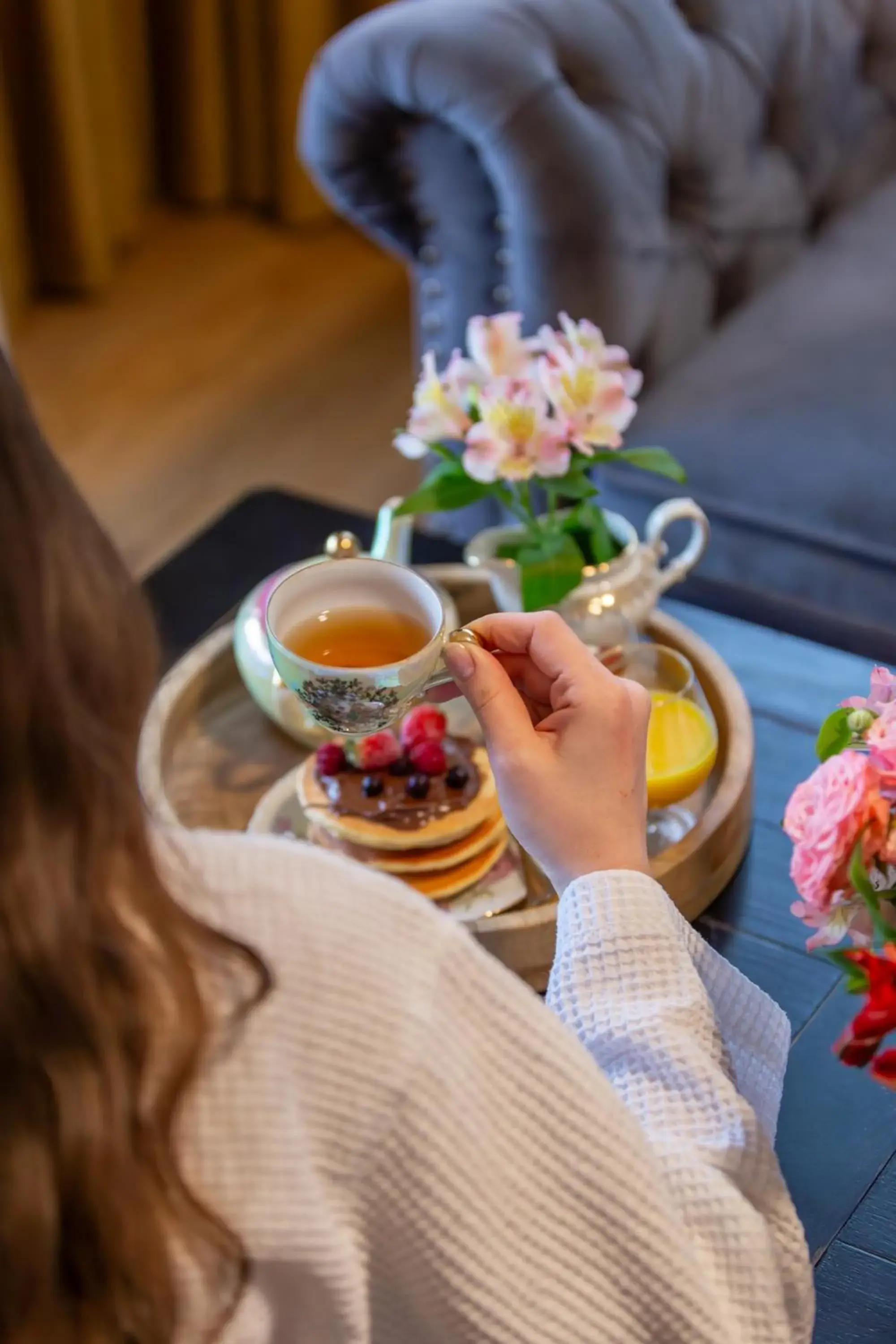 Food and drinks in Seventeen Rooms Food and drinks in Seventeen Rooms