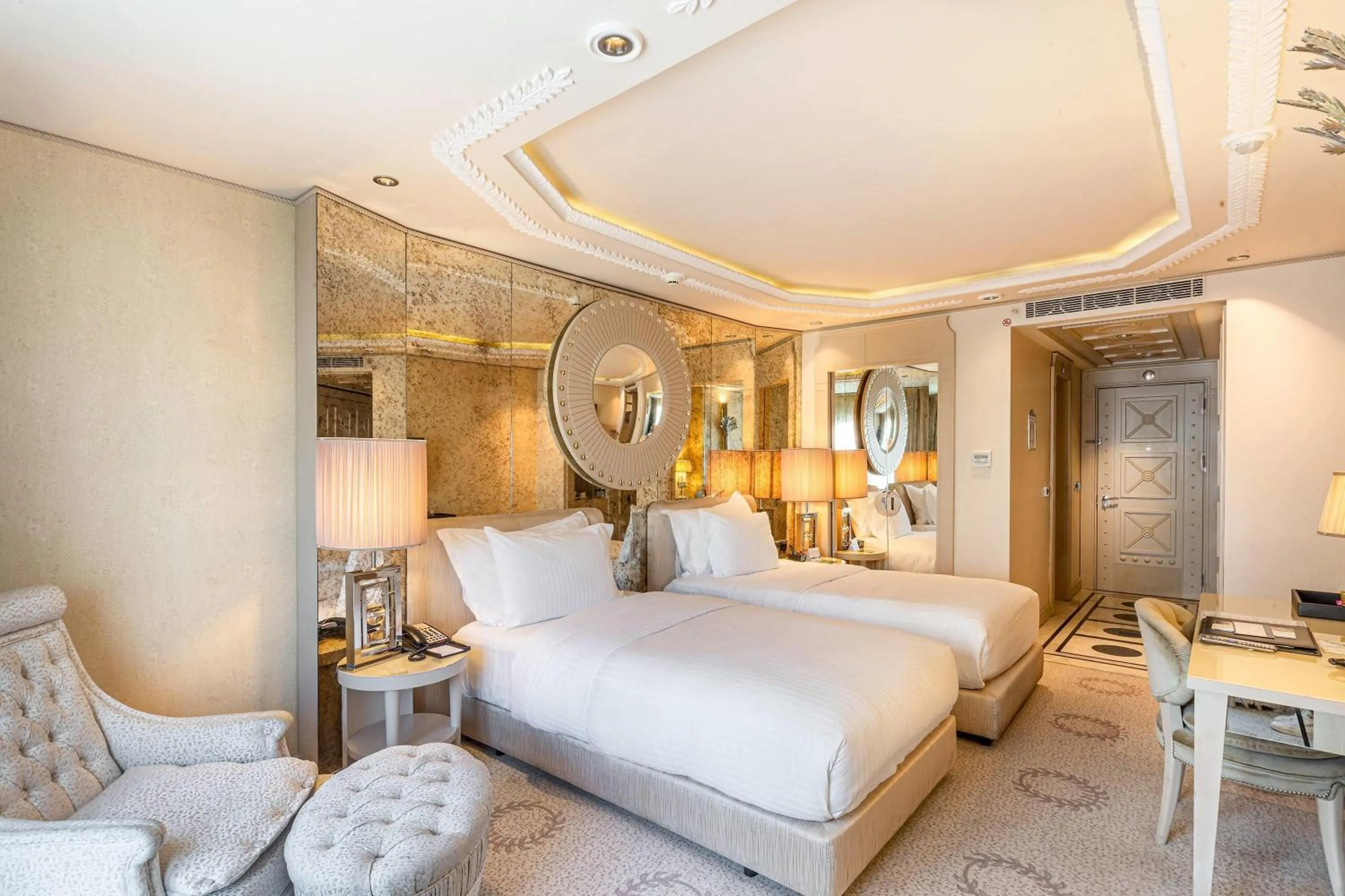 Photo of the whole room, Bed in Wyndham Grand Istanbul Kalamış Marina Hotel