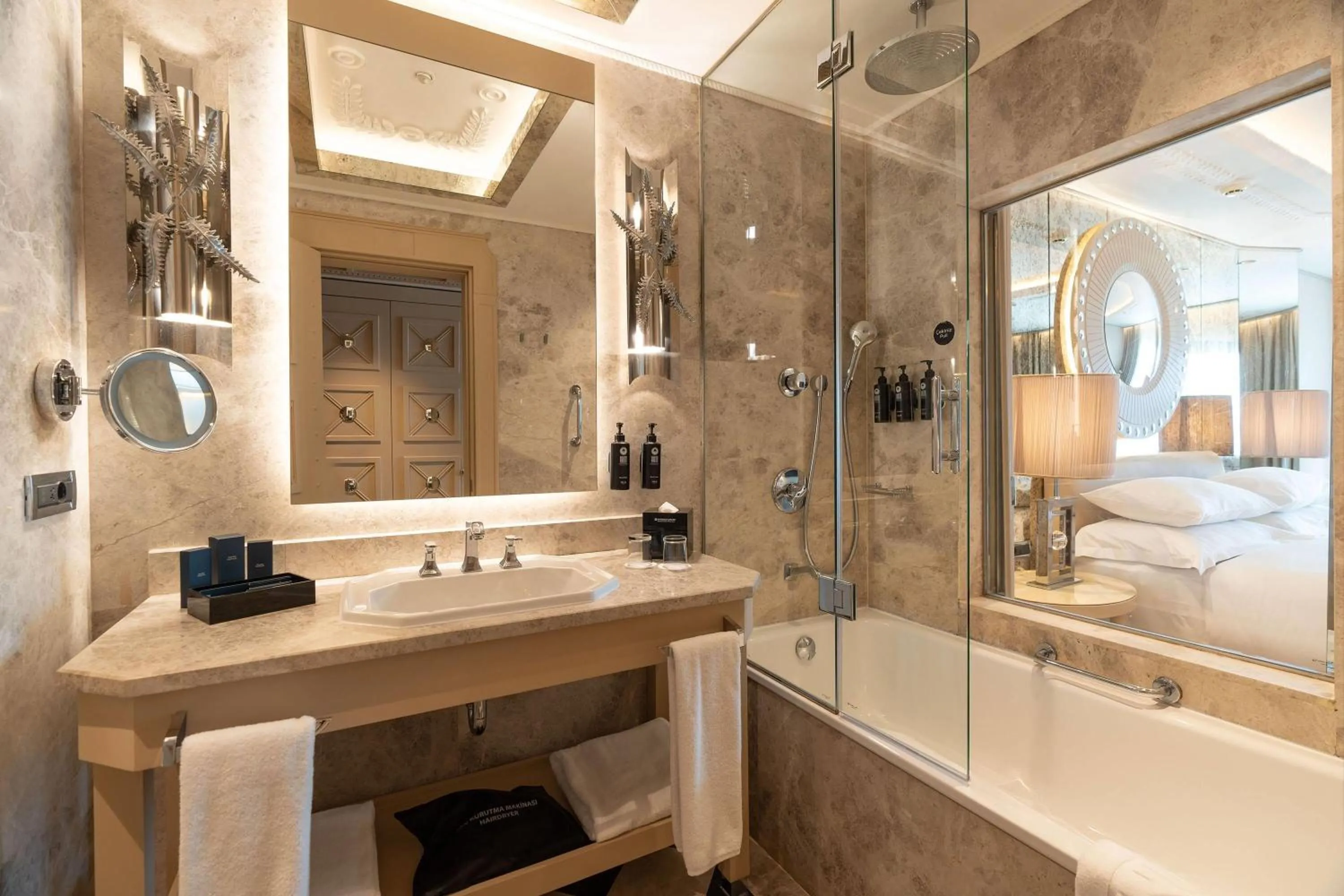 Bathroom in Wyndham Grand Istanbul Kalamış Marina Hotel