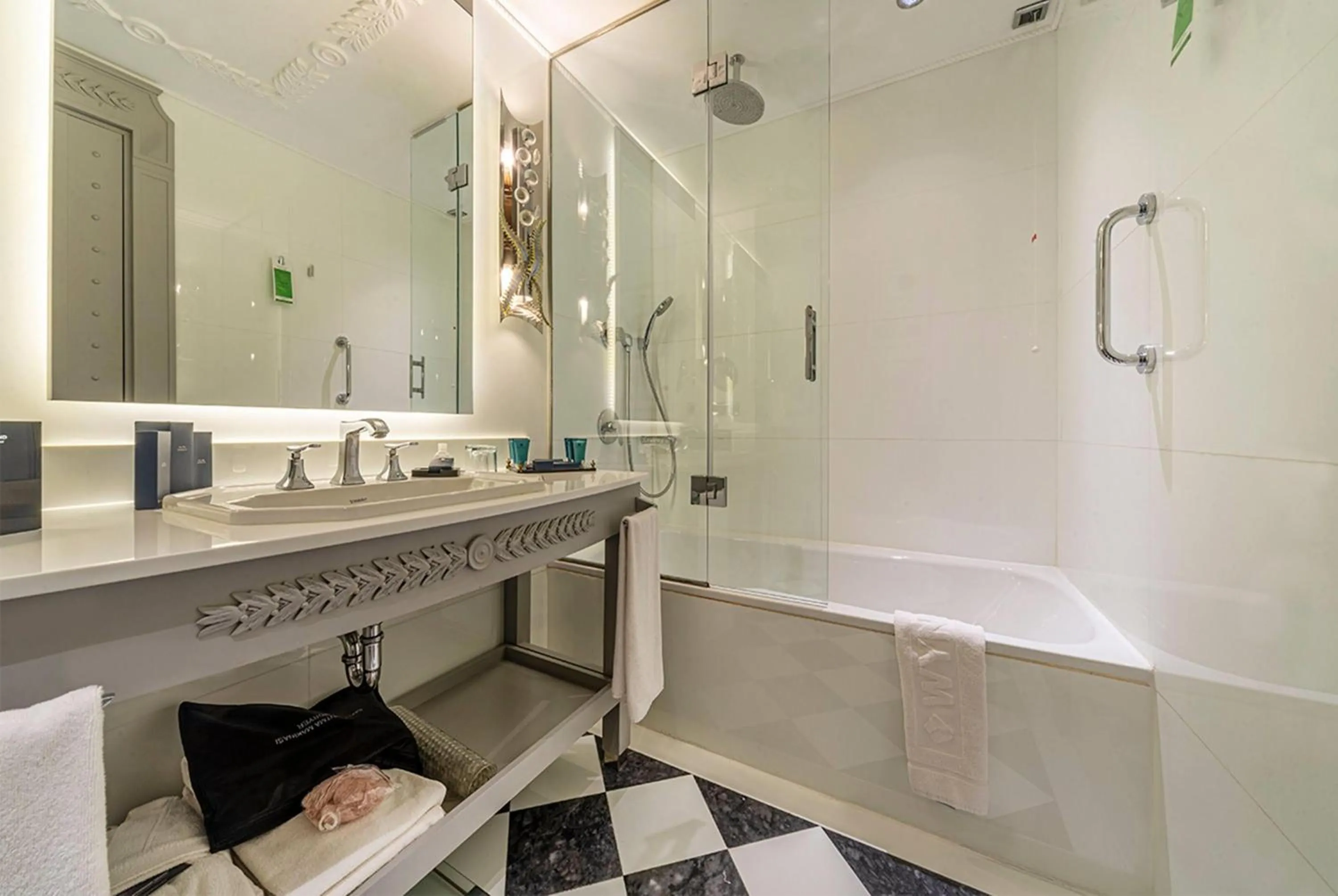 Bathroom in Wyndham Grand Istanbul Kalamış Marina Hotel