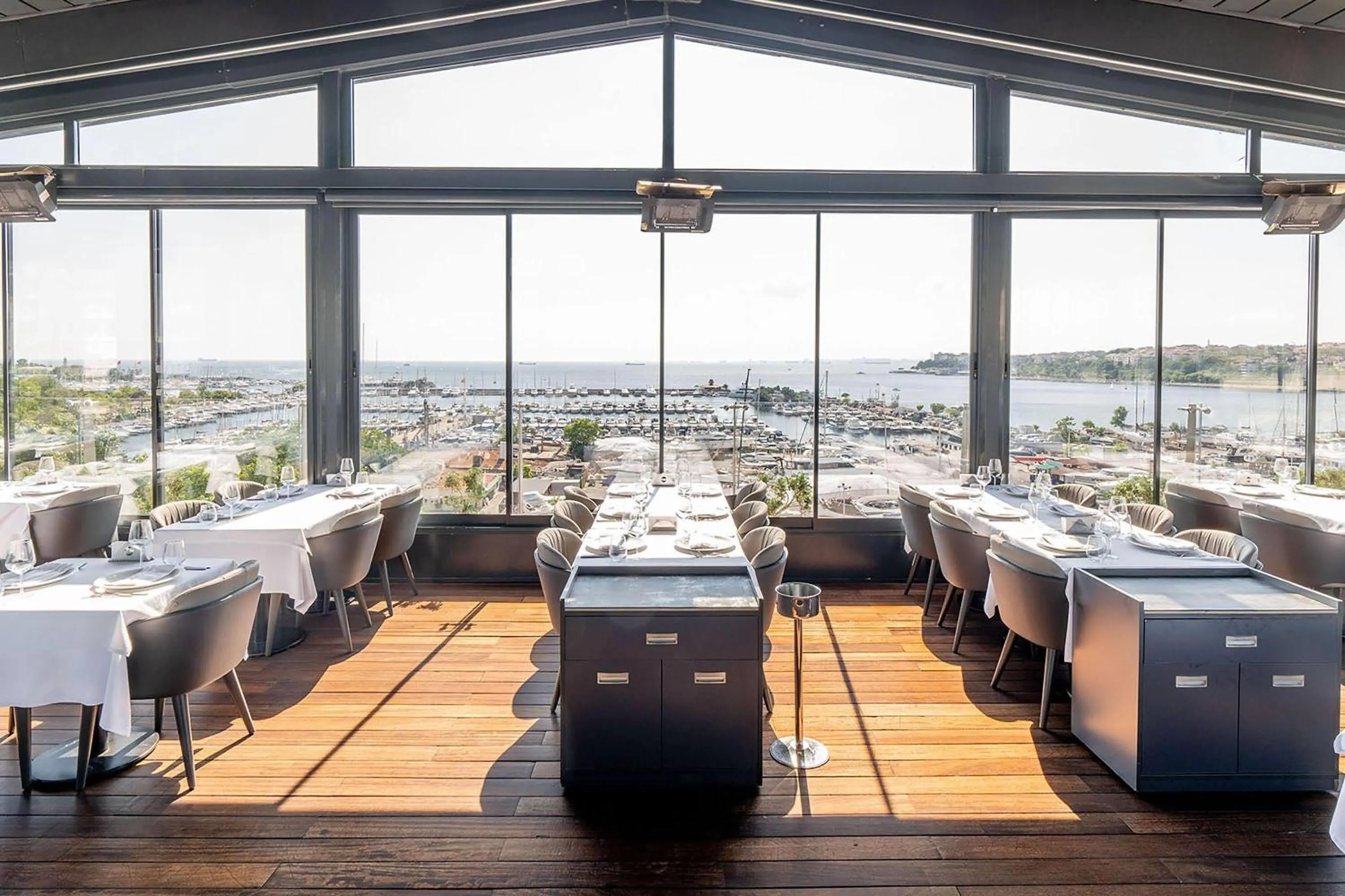 Restaurant/places to eat in Wyndham Grand Istanbul Kalamış Marina Hotel