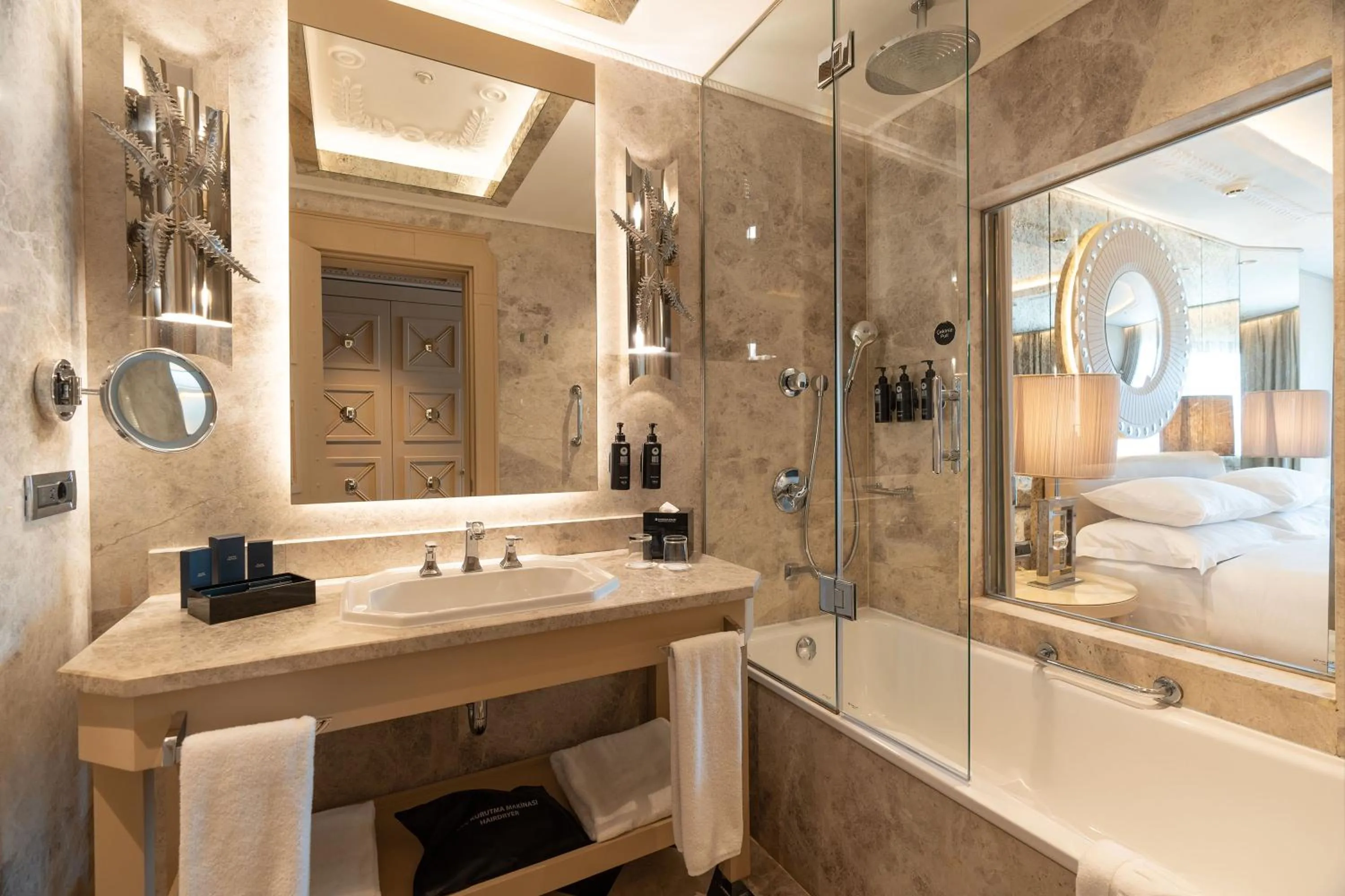 Bathroom in Wyndham Grand Istanbul Kalamış Marina Hotel