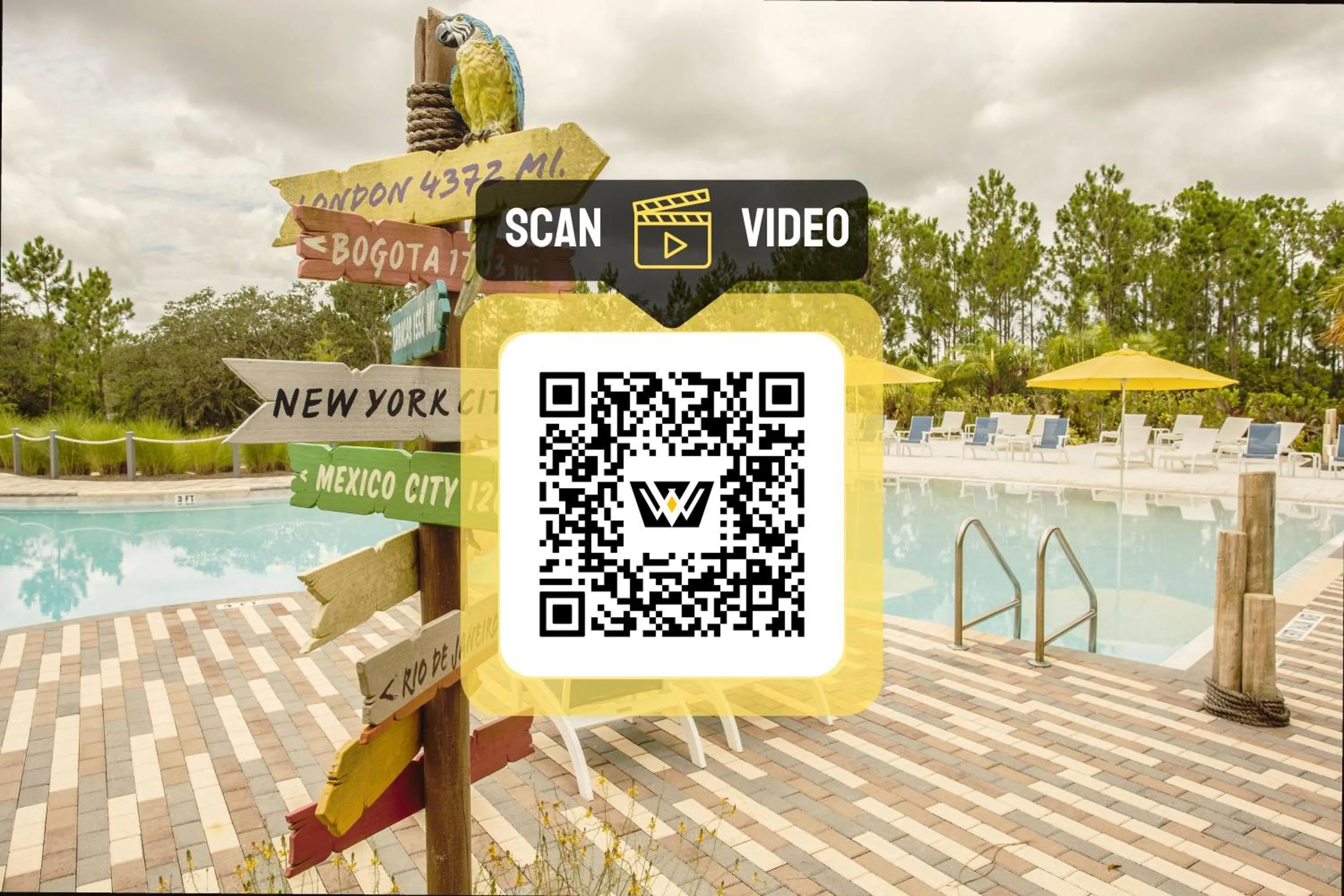 Stunning 5 Bd Home w/ Pool Close to Disney 174