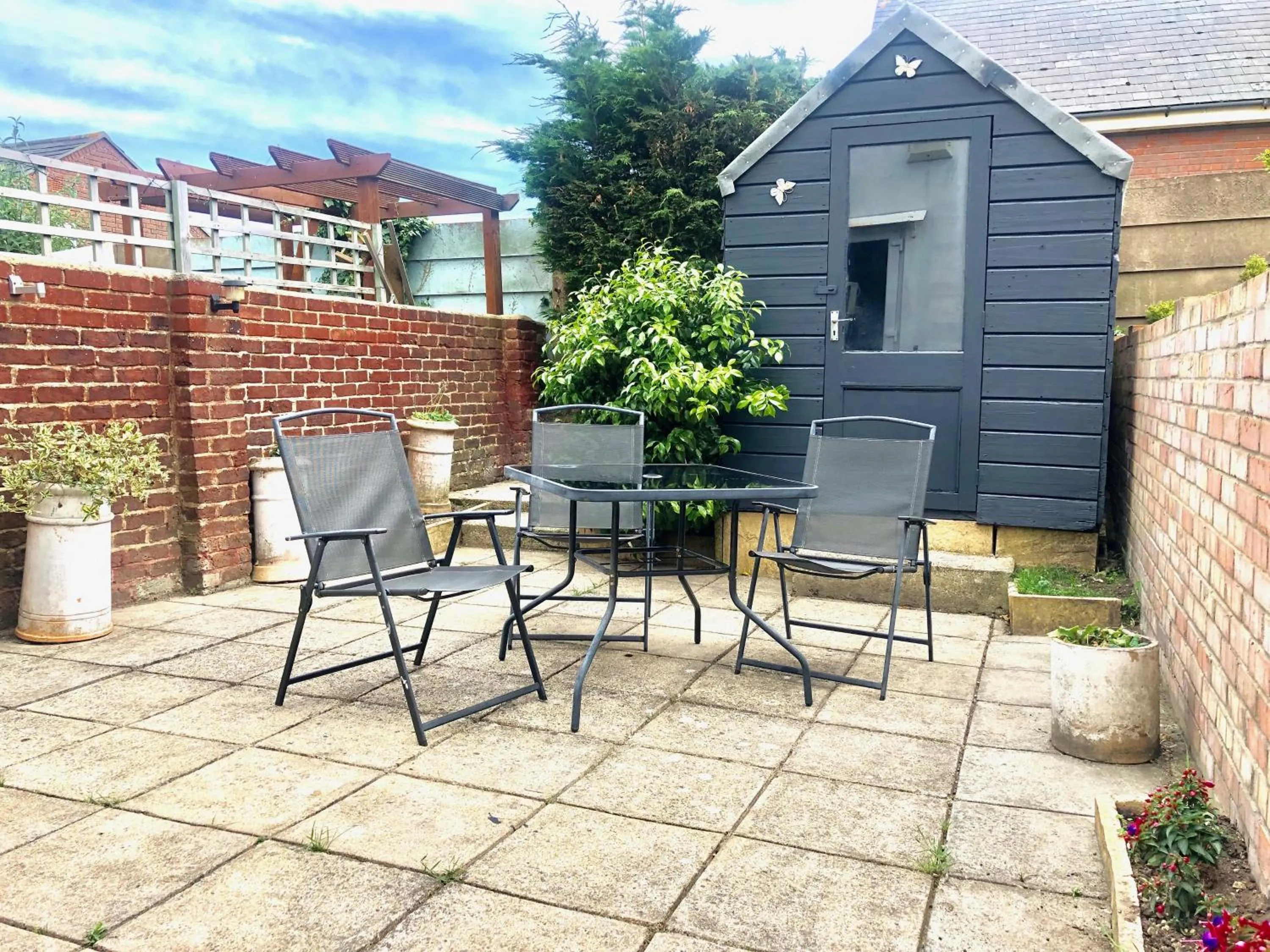 Garden view in Little Connaught House