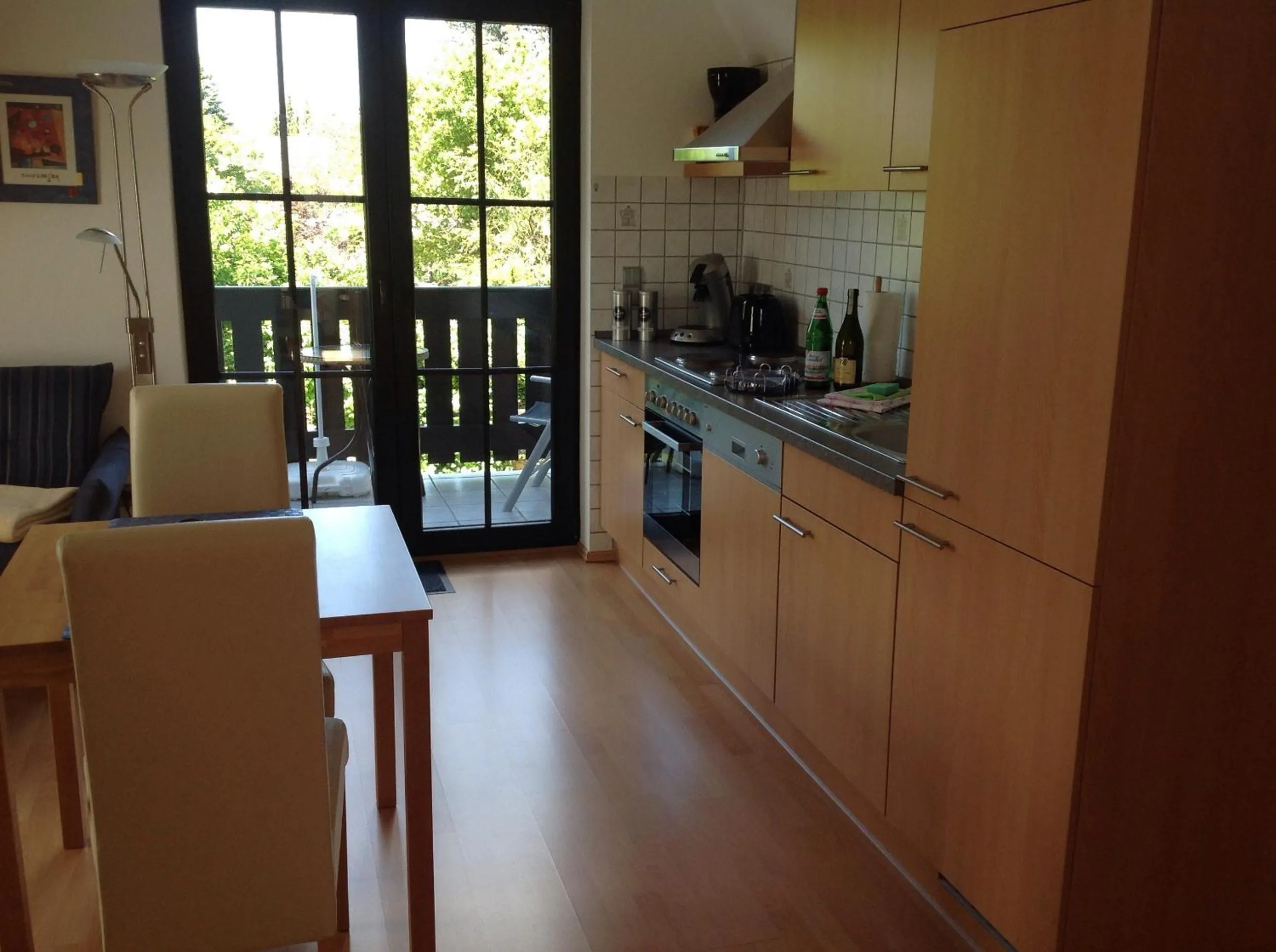 Kitchen or kitchenette in Haus Kollwitzweg - Ferienwohnungen