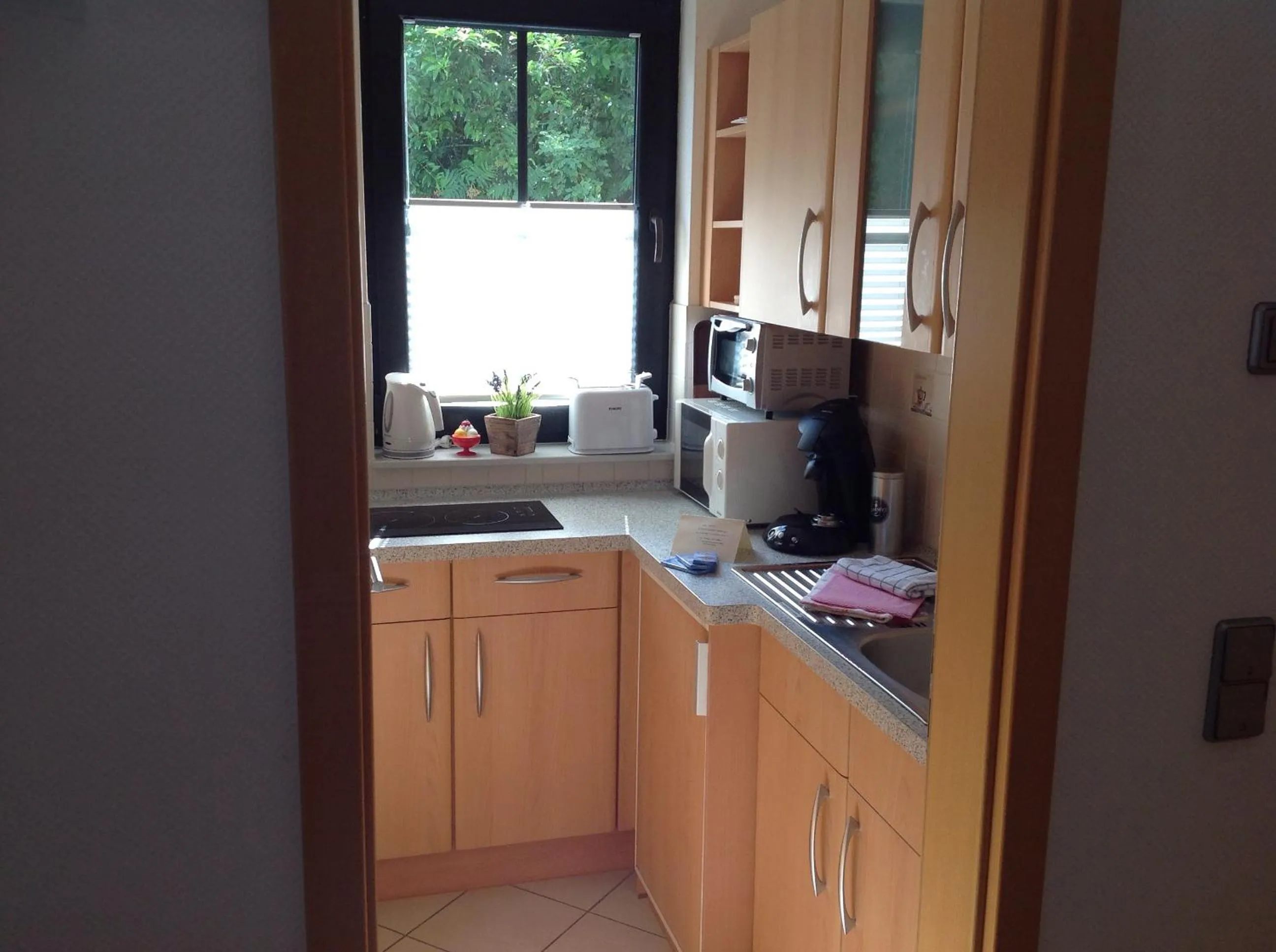 Kitchen or kitchenette in Haus Kollwitzweg - Ferienwohnungen