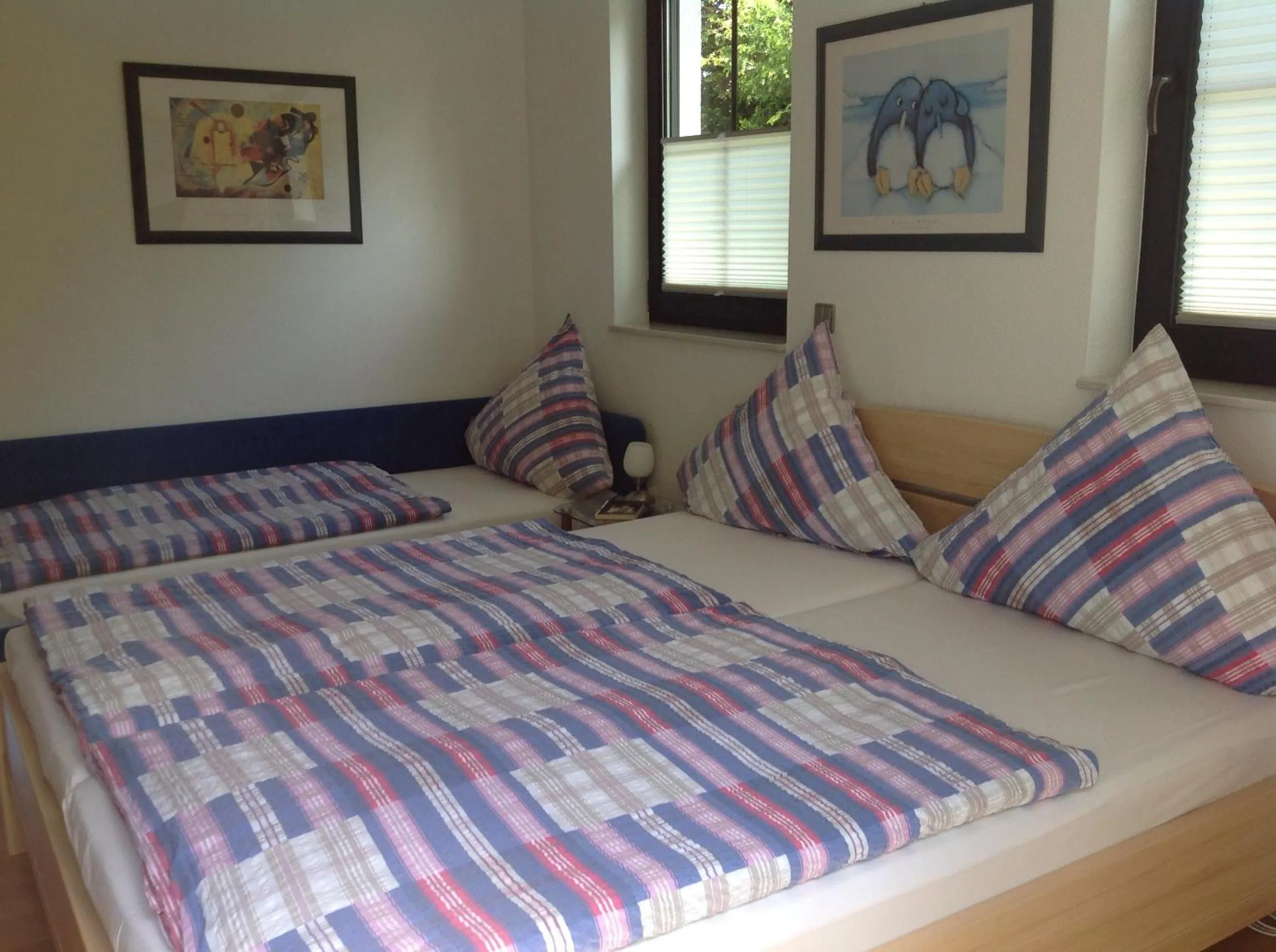 Bedroom, Bed in Haus Kollwitzweg - Ferienwohnungen