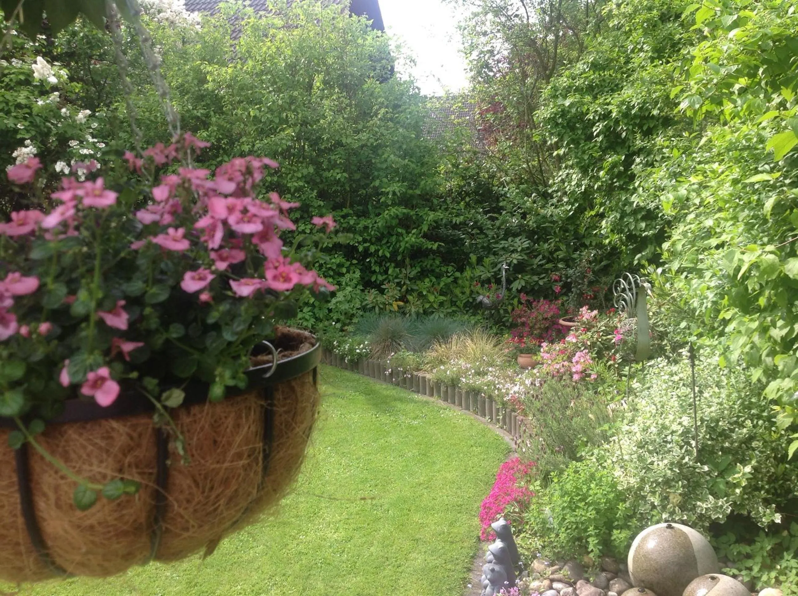 Garden view in Haus Kollwitzweg - Ferienwohnungen