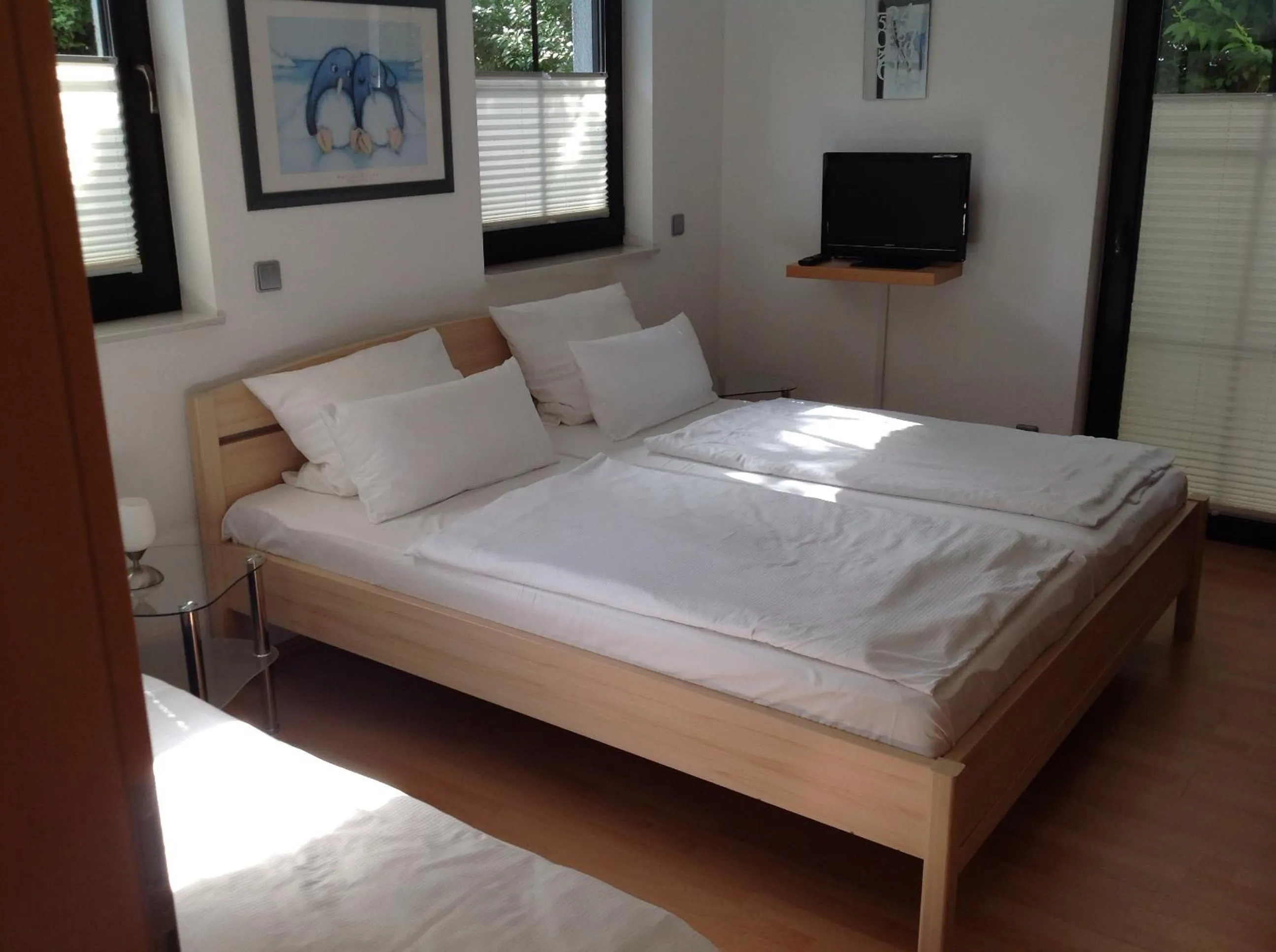 Bedroom, Bed in Haus Kollwitzweg - Ferienwohnungen