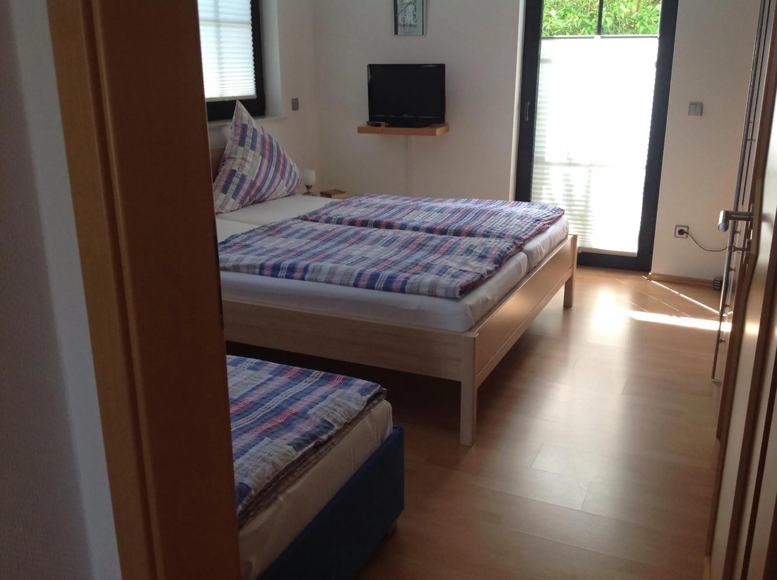 Bedroom, Bed in Haus Kollwitzweg - Ferienwohnungen