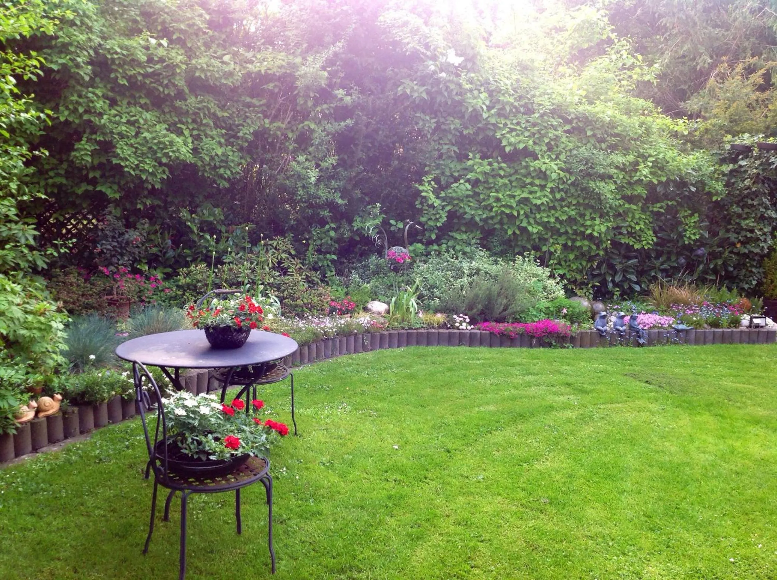 Garden in Haus Kollwitzweg - Ferienwohnungen