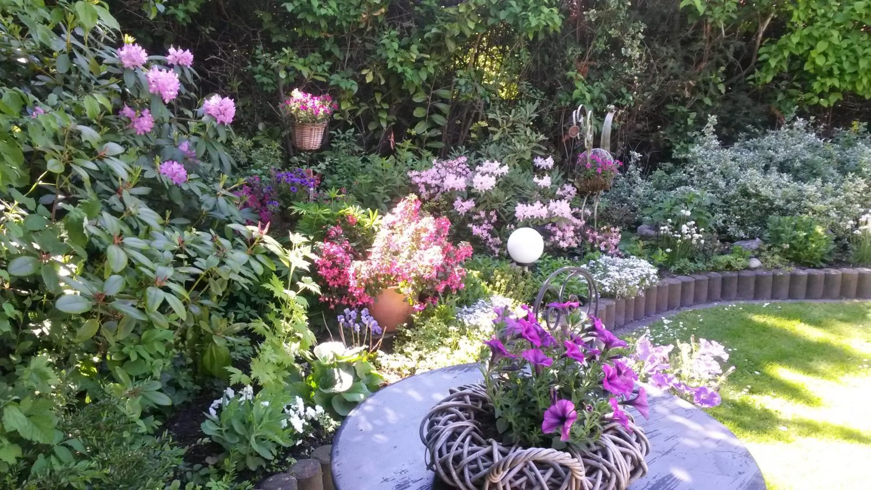 Garden view in Haus Kollwitzweg - Ferienwohnungen