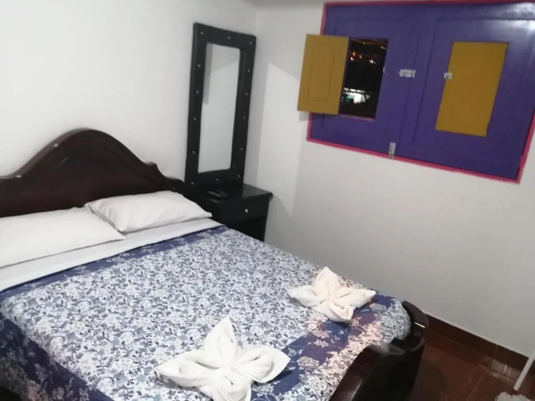 Bed in Hostal Palmas De Cocora