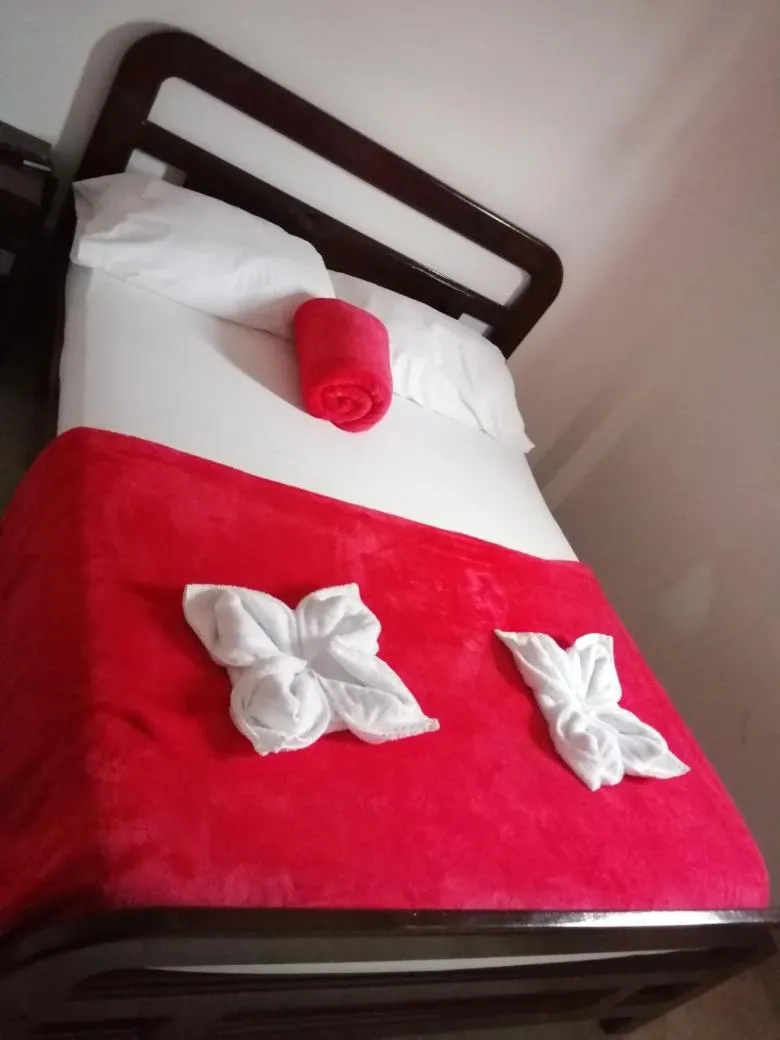 Bed in Hostal Palmas De Cocora