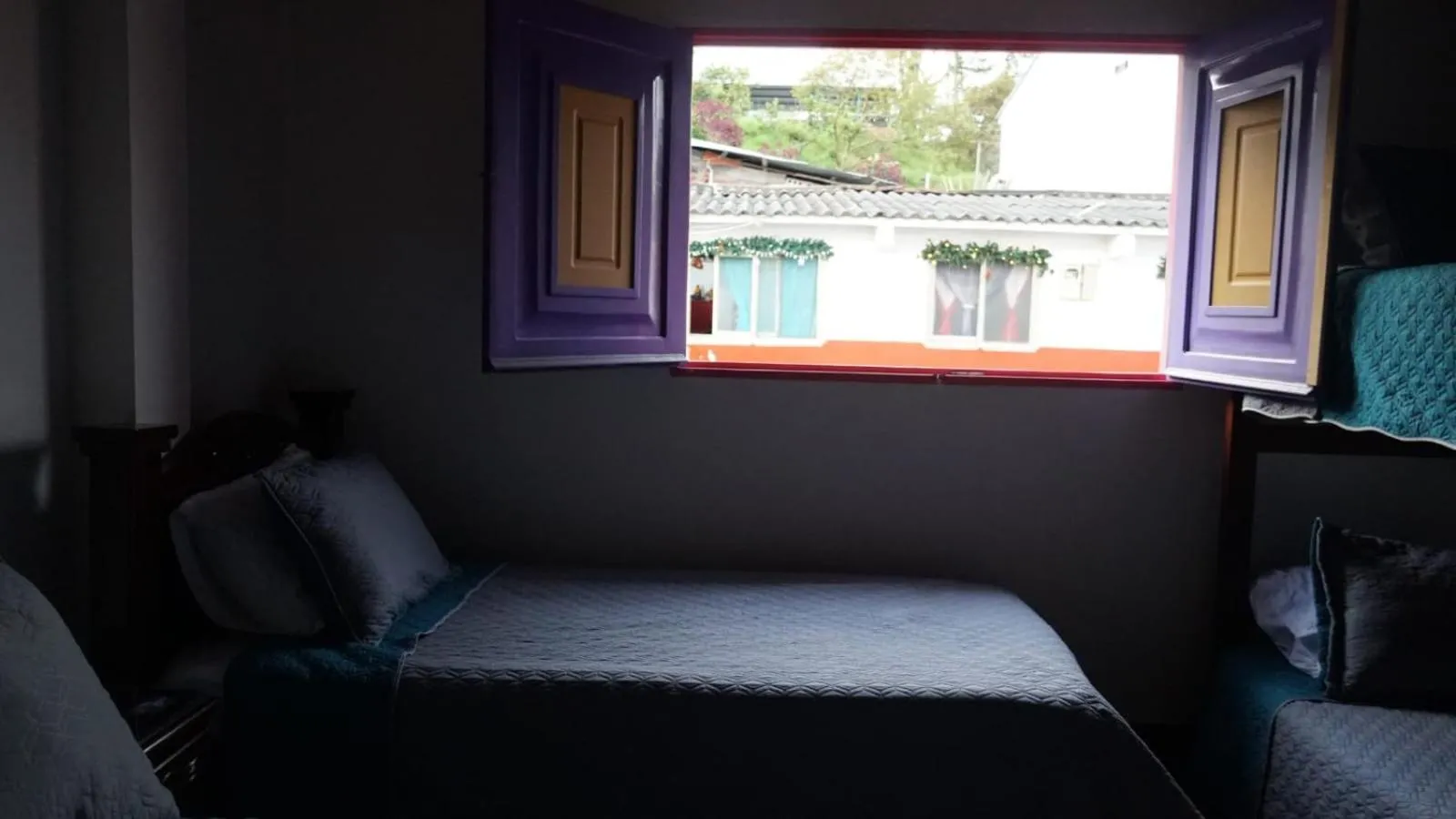 Bed in Hostal Palmas De Cocora