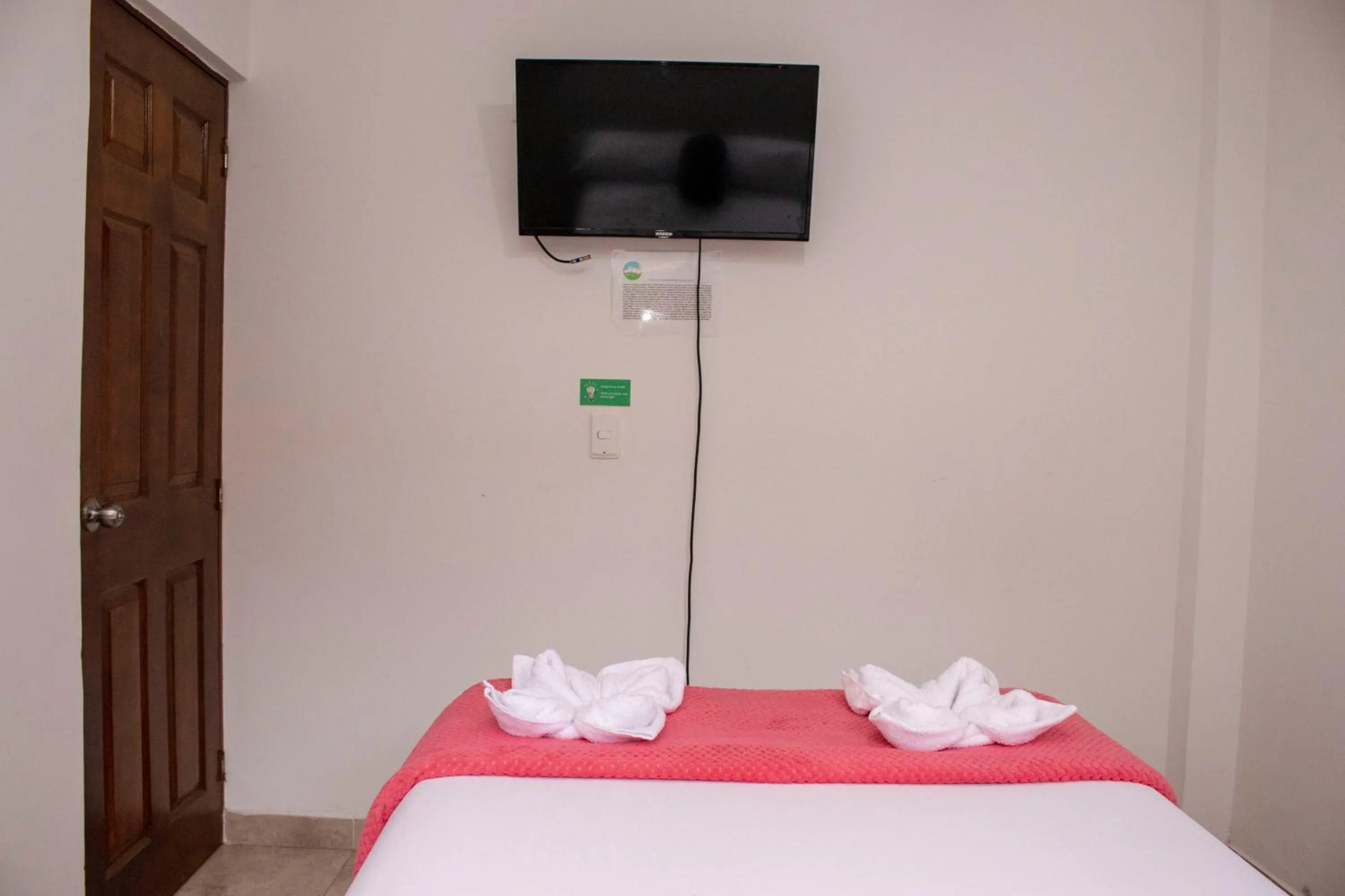 Bed in Hostal Palmas De Cocora